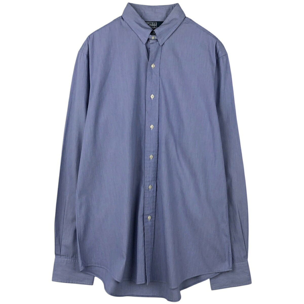 Ralph Lauren/ラルフローレン POLO by Ralph Lauren DOUGLAS TAB CUSTOM FIT 長袖 コットンシャツ