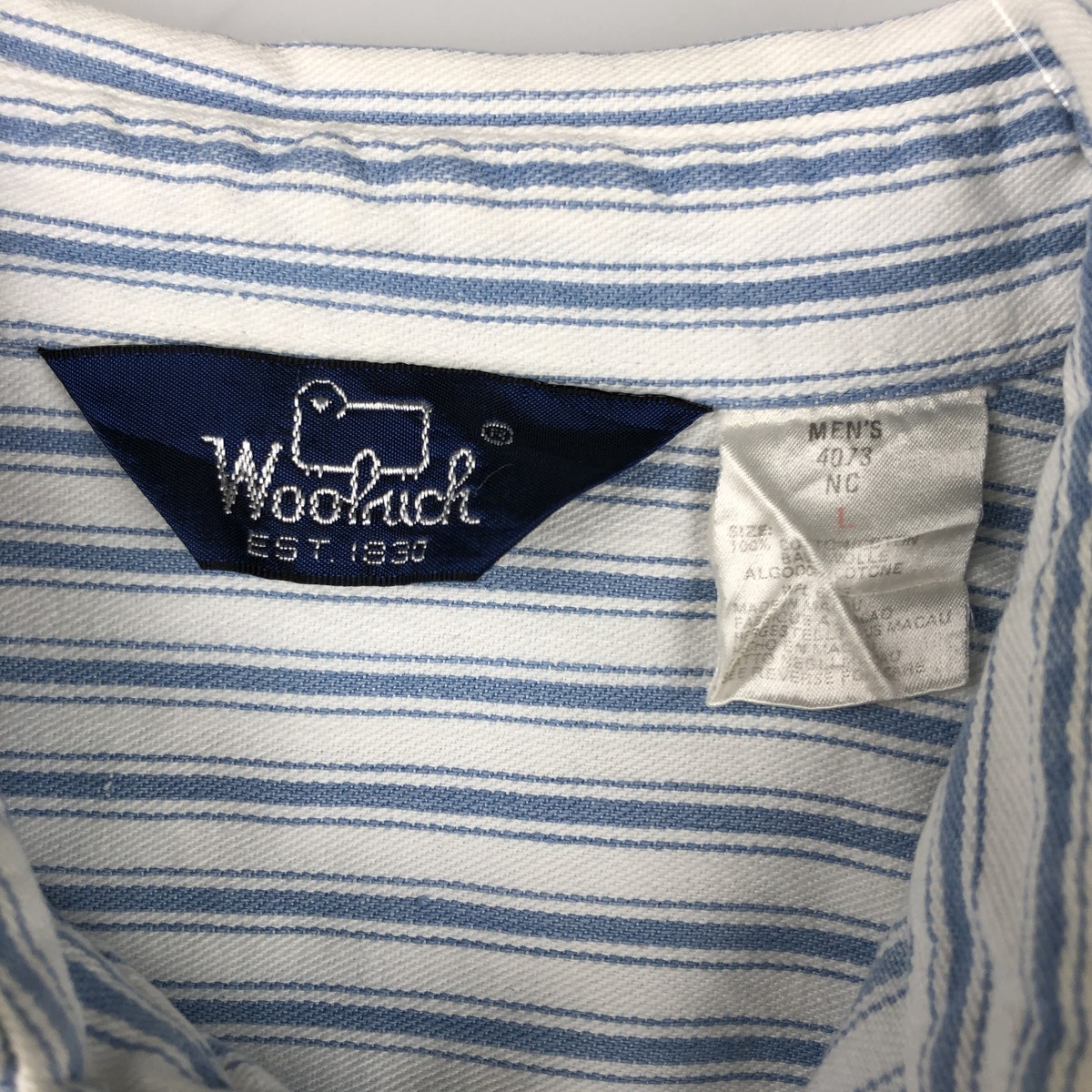 WOOLRICH/ウールリッチ 長袖 デニムシャツ