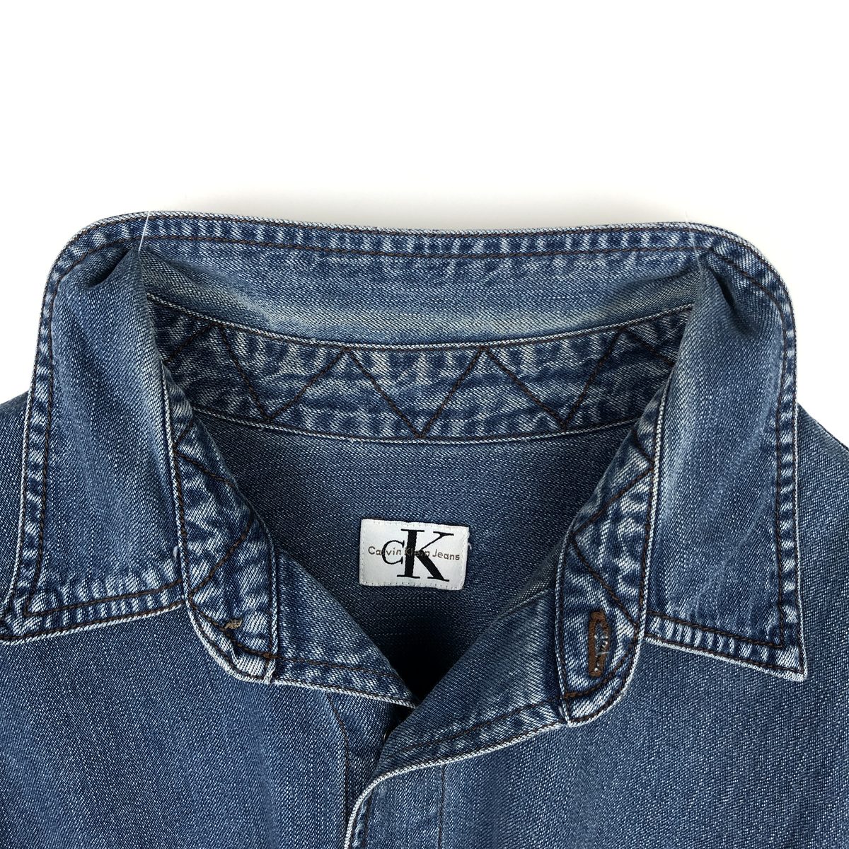 Calvin klein/カルバンクライン JEANS 長袖 デニムシャツ