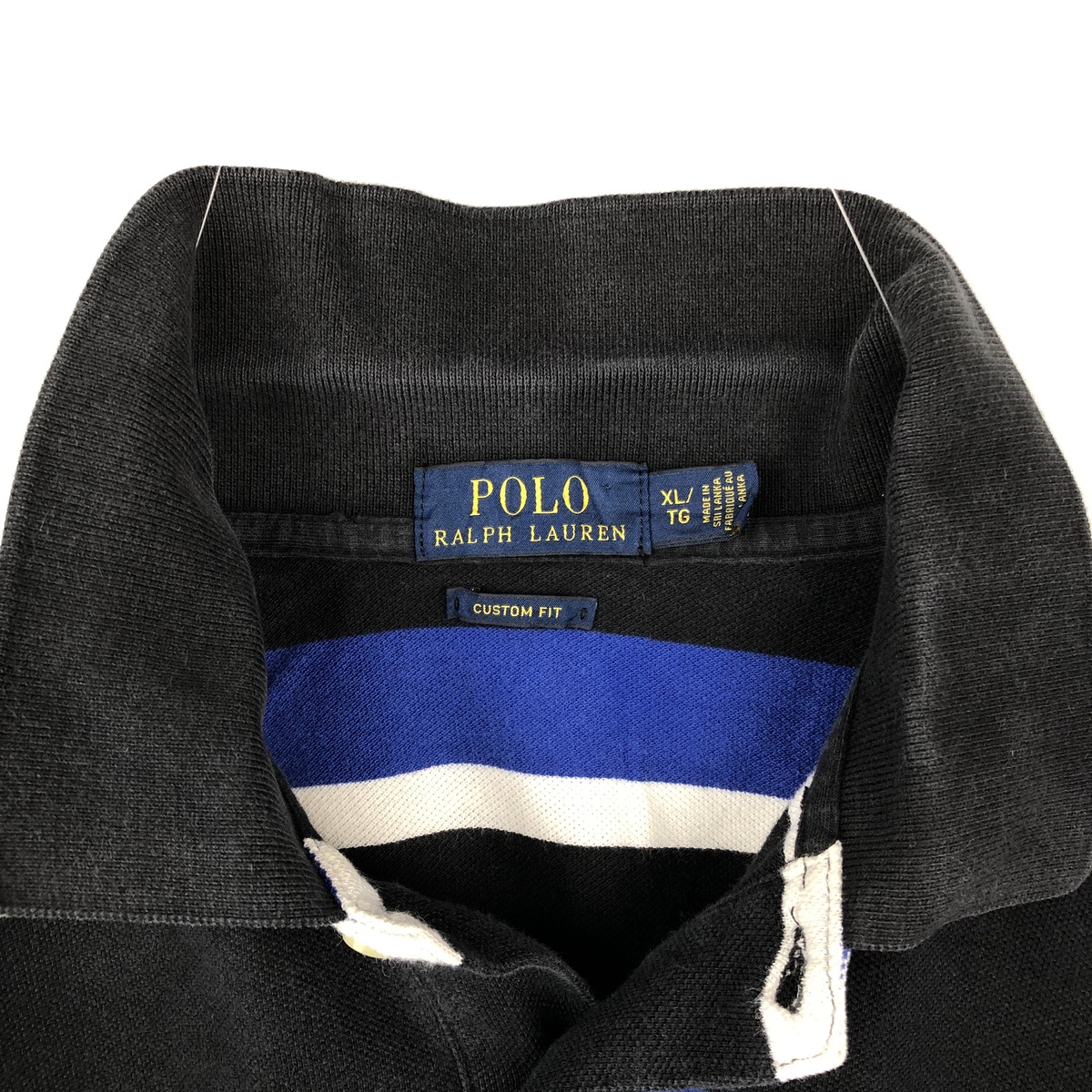 Ralph Lauren/ラルフローレン POLO RALPH LAUREN CUSTOM FIT 半袖 ボーダー ポロシャツ