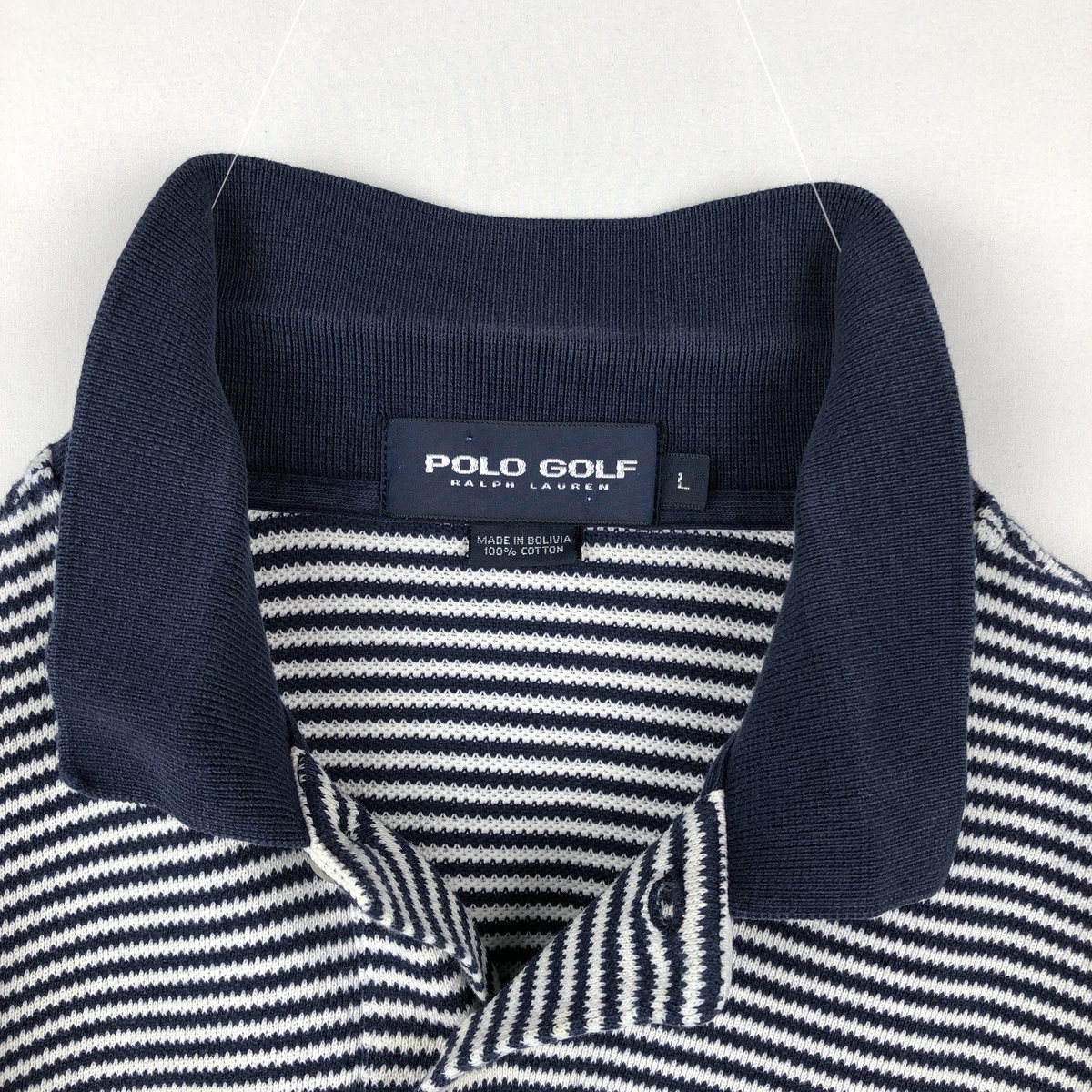 Ralph Lauren/ラルフローレン POLO GOLF ポロゴルフ 半袖 ボーダー ポロシャツ