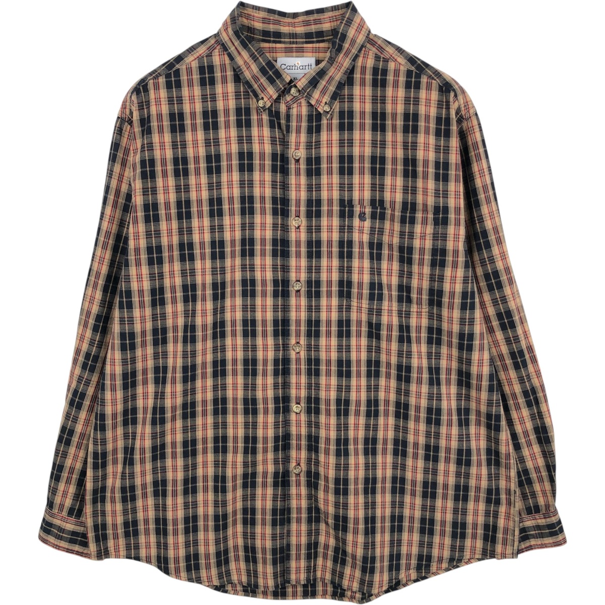Carhartt/カーハート 長袖 ボタンダウン ワークシャツ