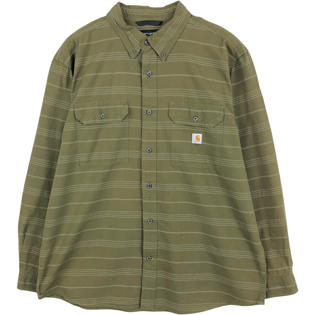 Carhartt/カーハート Loose Fit 長袖 ボタンダウン ワークシャツ