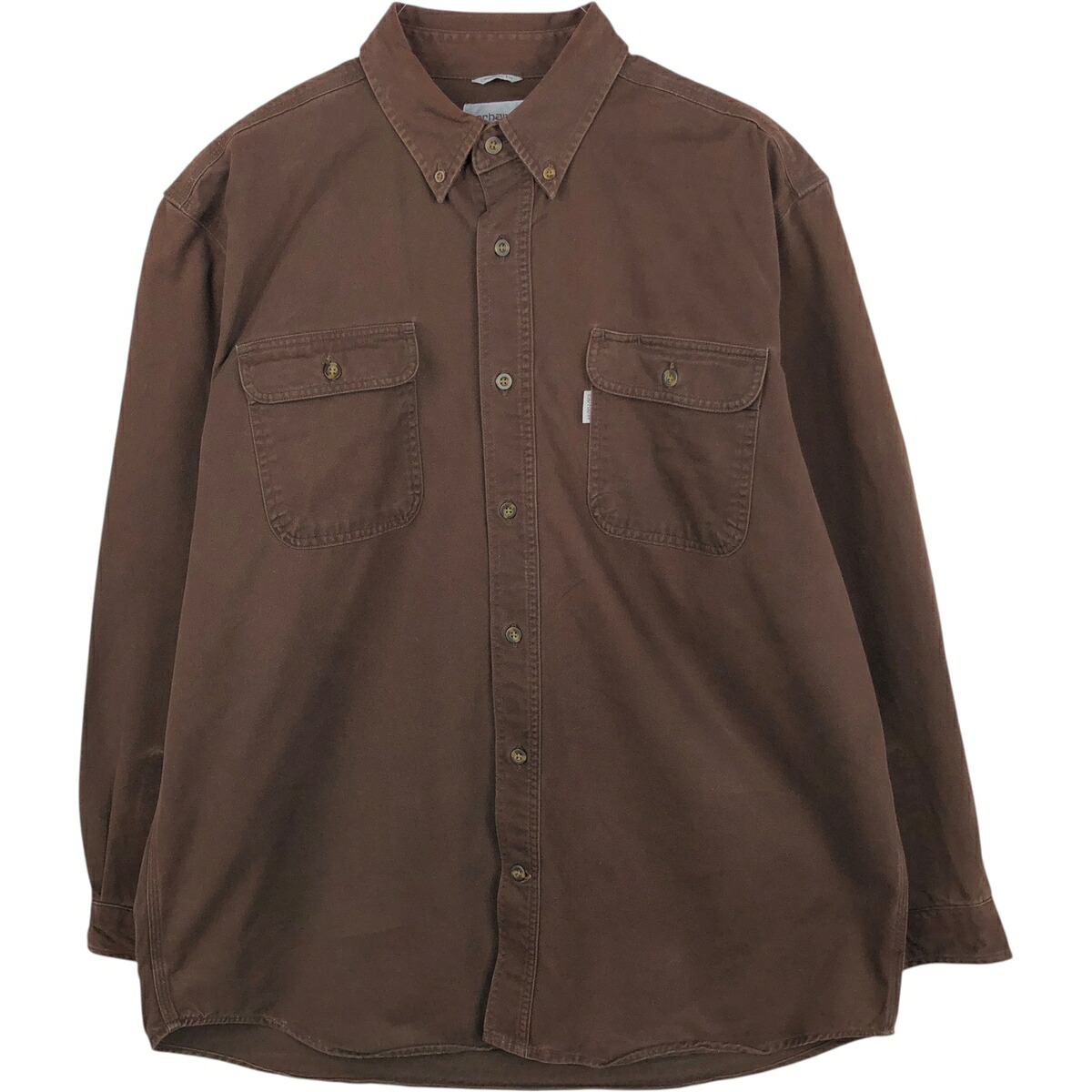 Carhartt/カーハート ORIGINAL FIT 長袖 ボタンダウン ワークシャツ