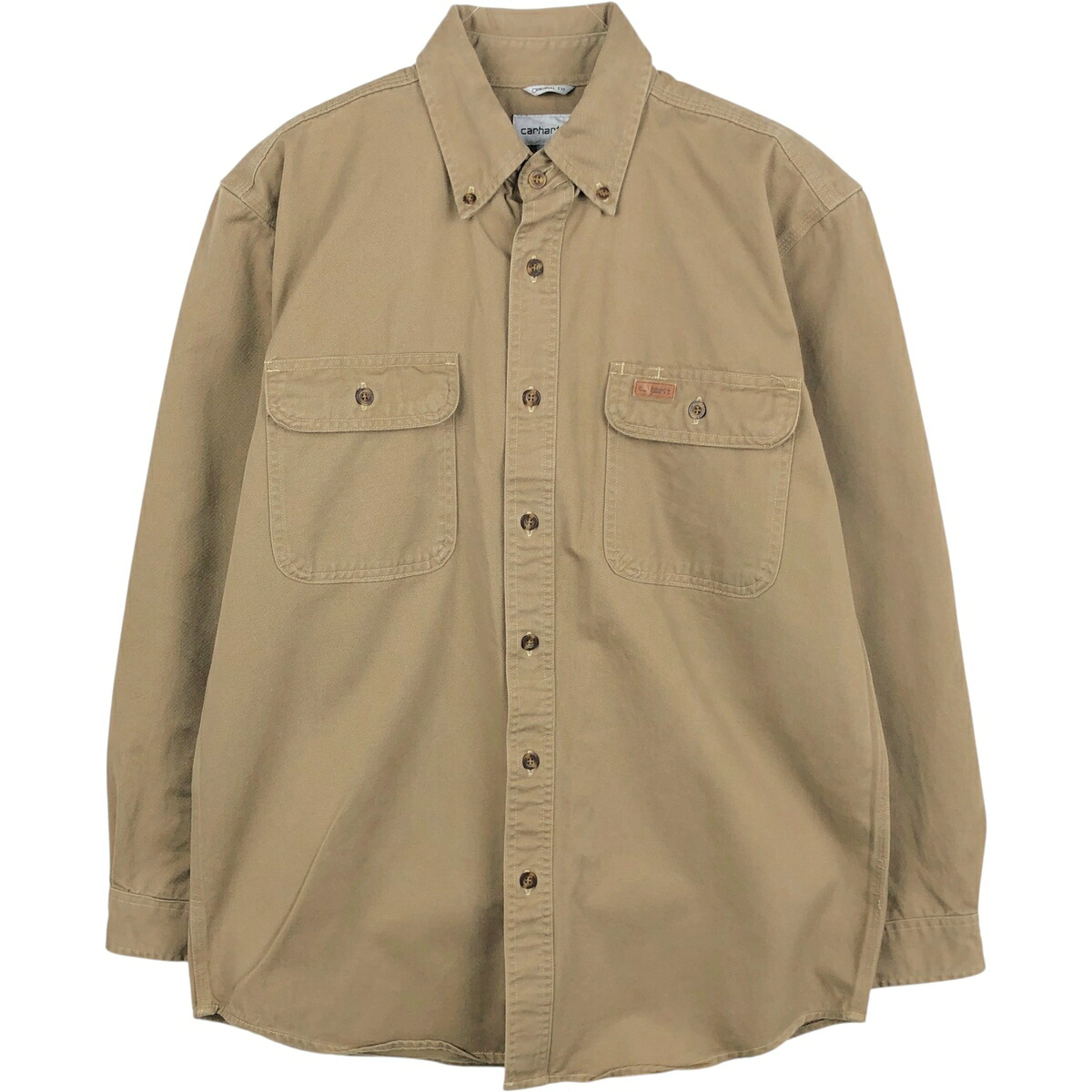 Carhartt/カーハート ORIGINAL FIT 長袖 ボタンダウン ワークシャツ