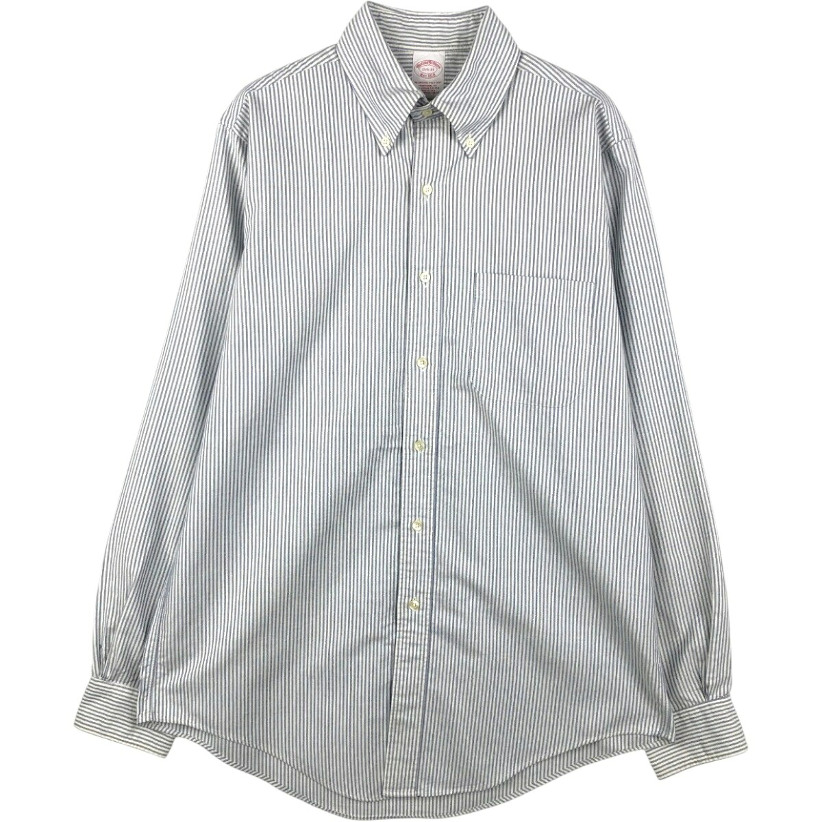 Brooks Brothers/ブルックスブラザーズ Est.1818 長袖 ボタンダウンストライプシャツ