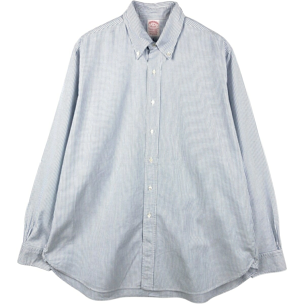 Brooks Brothers/ブルックスブラザーズ Est.1818 長袖 ボタンダウンストライプシャツ