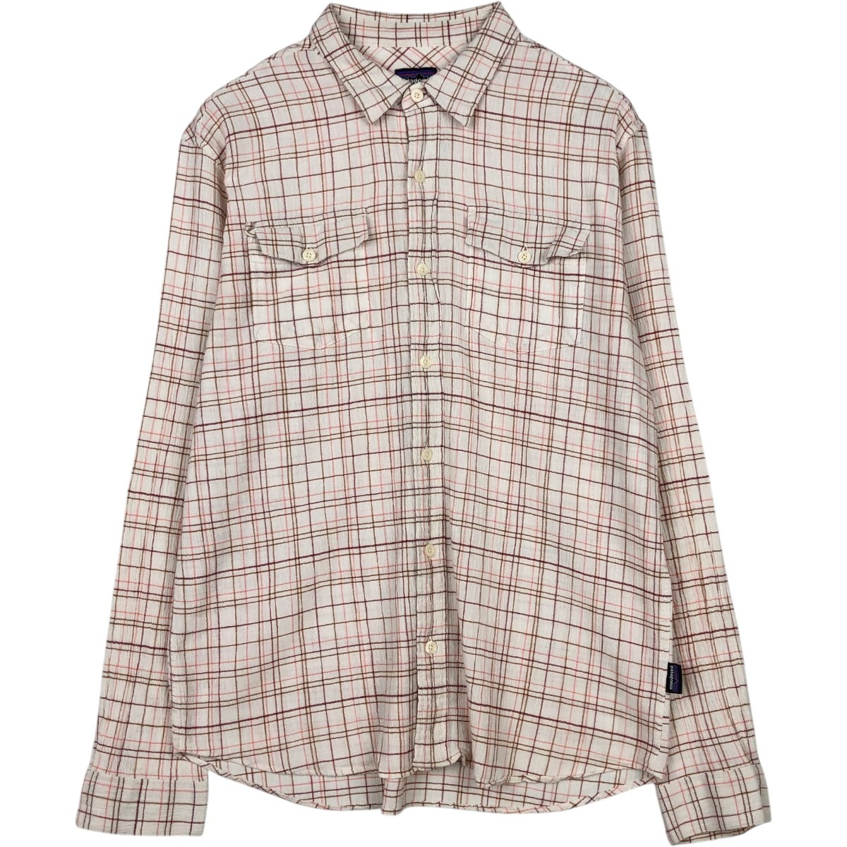 Patagonia/パタゴニア ORGANIC COTTON オーガニックコットン 長袖 コットンチェックシャツ