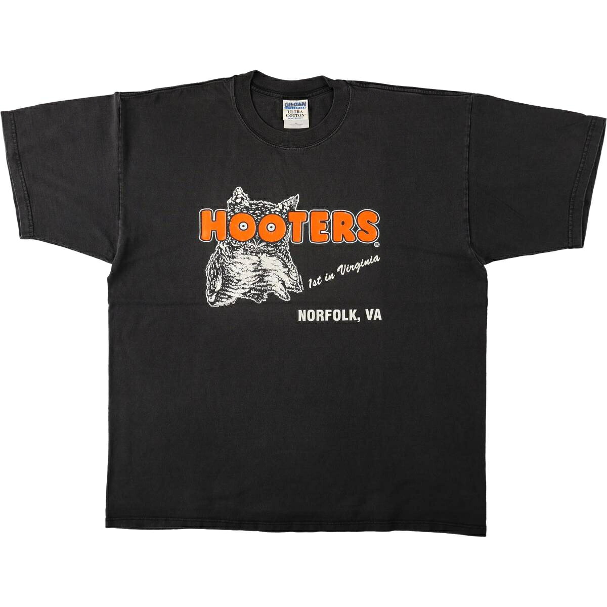 GILDAN/ギルダン HOOTERS フーターズ アドバタイジングTシャツ