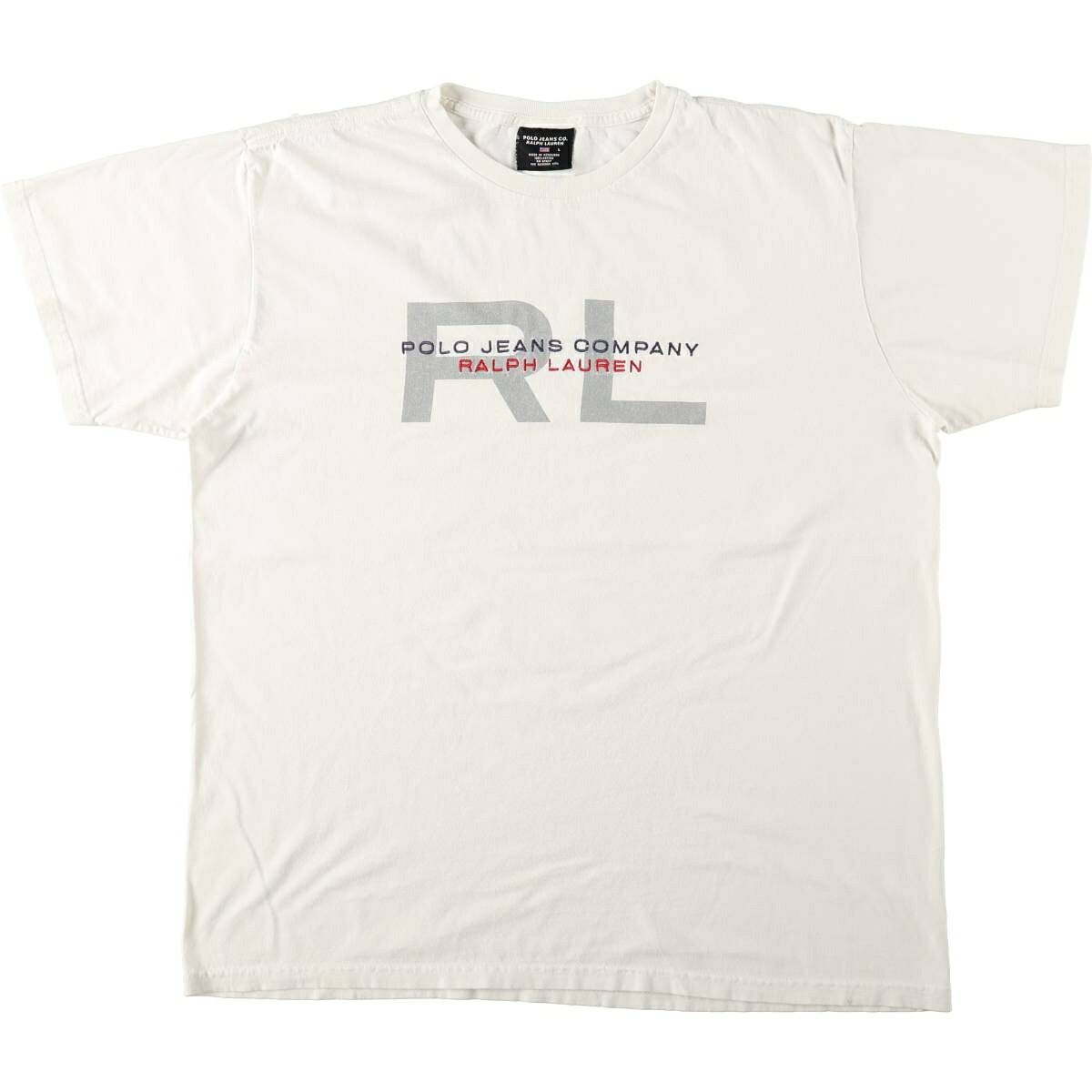 Ralph Lauren/ラルフローレン POLO JEANS COMPANY 半袖 プリントTシャツ