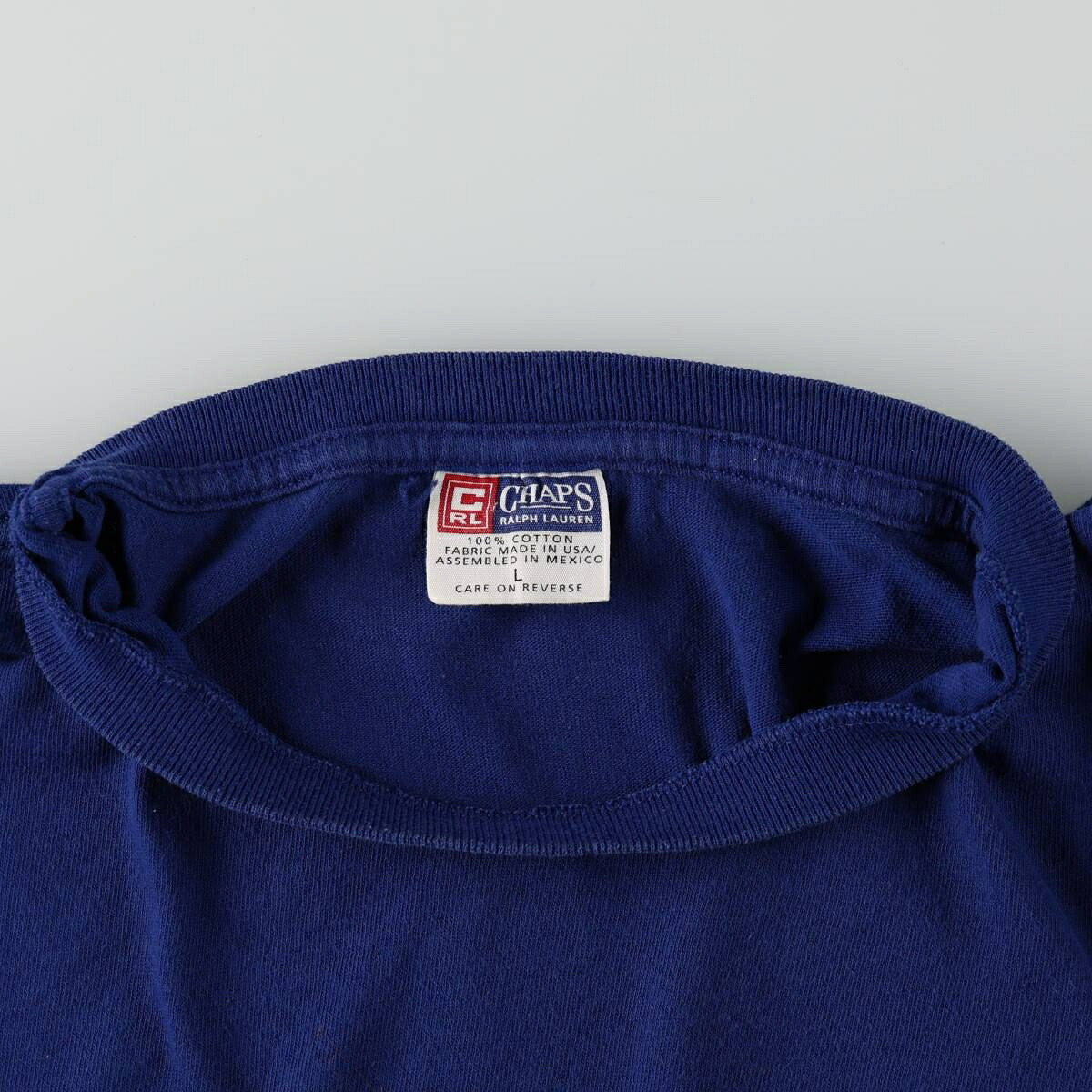 Ralph Lauren/ラルフローレン CHAPS チャップス 半袖 ロゴTシャツ