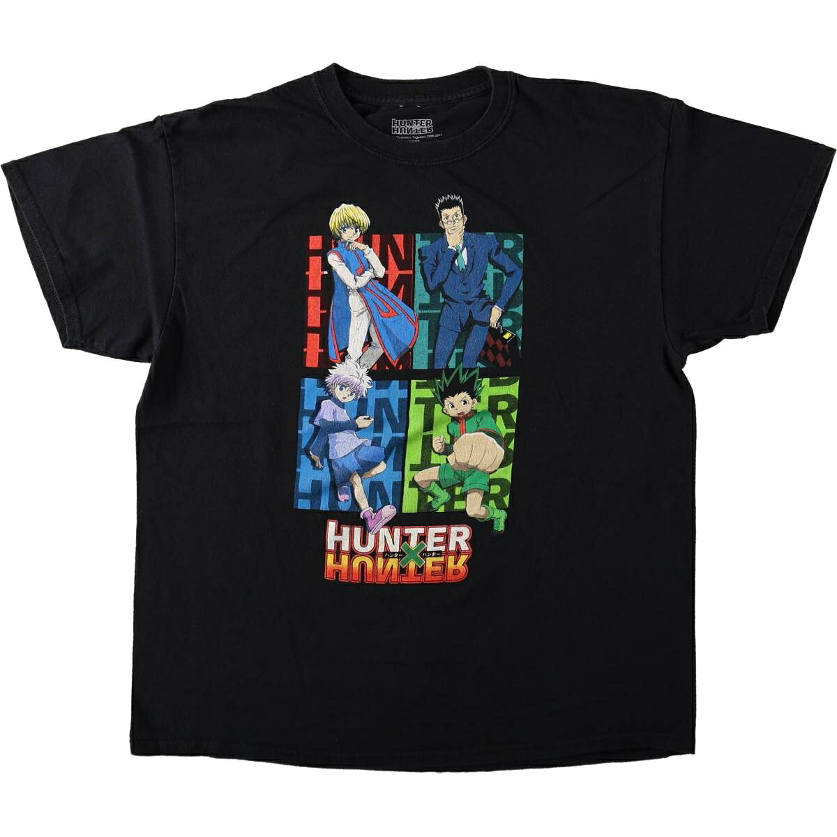 HUNTER×HUNTER ハンターハンター アニメ キャラクタープリントTシャツ