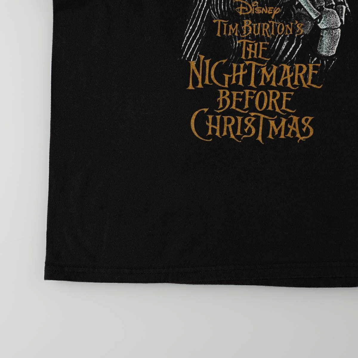 古着 The Nightmare Before Christmas ナイトメアビフォアクリスマス キャラクタープリントTシャツ メンズL相当 /eaa667037 【中古】 【260824】
