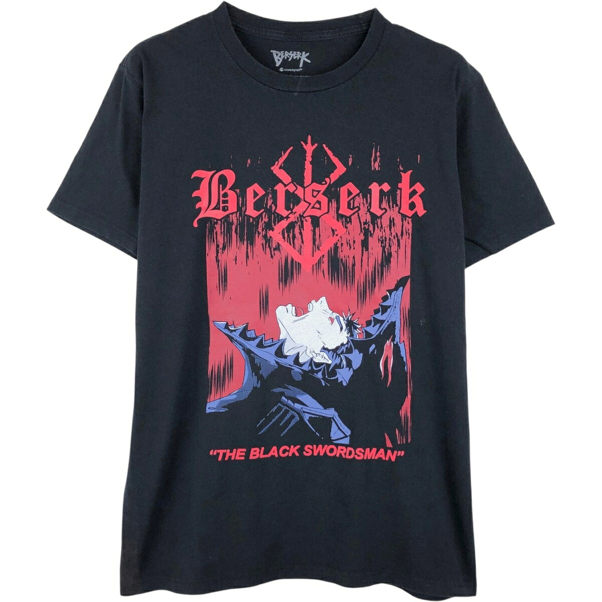 BERSERK ベルセルク ガッツ アニメ キャラクタープリントTシャツ