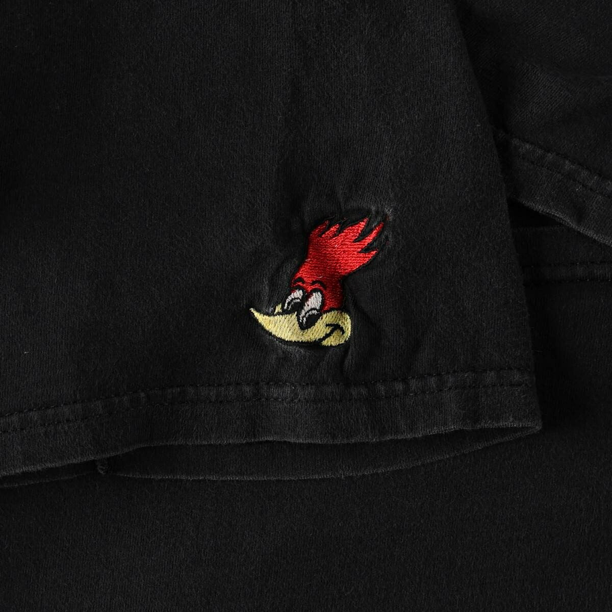 Hanes/ヘインズ BEEFY-T Woody Woodpecker ウッディーウッドペッカー アニメ キャラクタープリントTシャツ