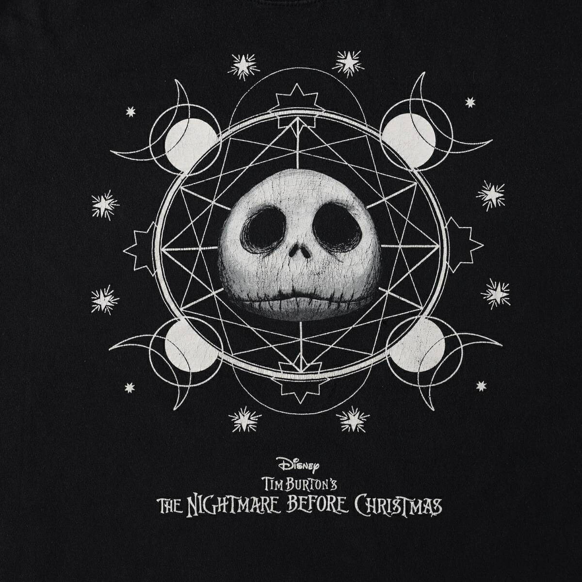 THE NIGHTMARE BEFORE CHRISTMAS ナイトメアー ビフォア クリスマス キャラクタープリントTシャツ