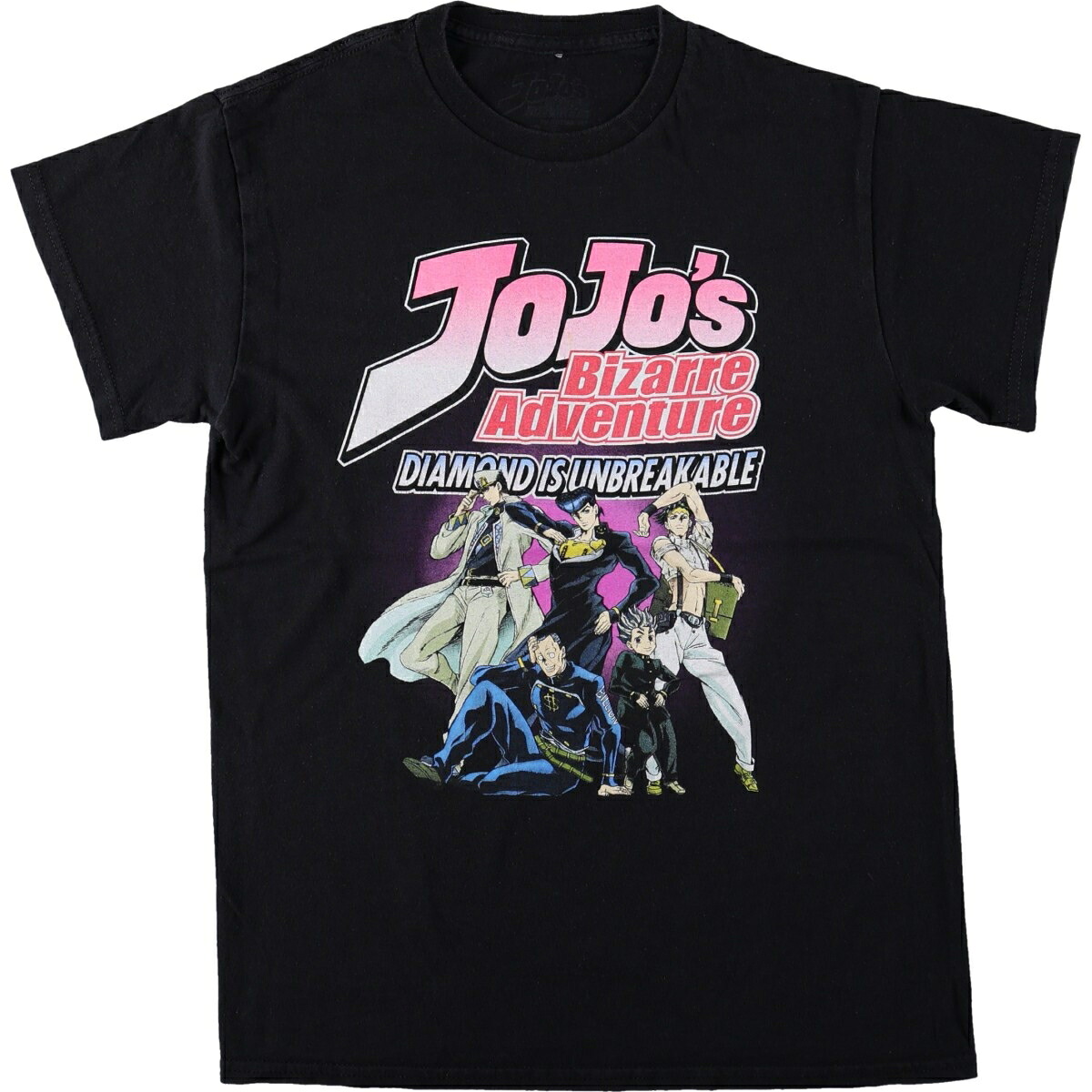 JoJo's Bizarre Adventure JOTARO ジョジョの奇妙な冒険  アニメ キャラクタープリントTシャツ