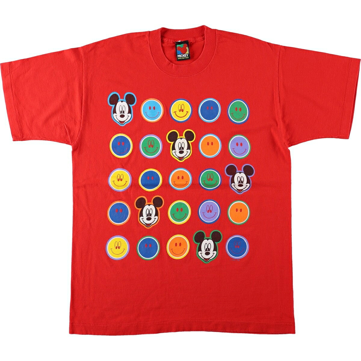 DISNEY/ディズニー MICKEY MOUSE ミッキーマウス キャラクタープリントTシャツ
