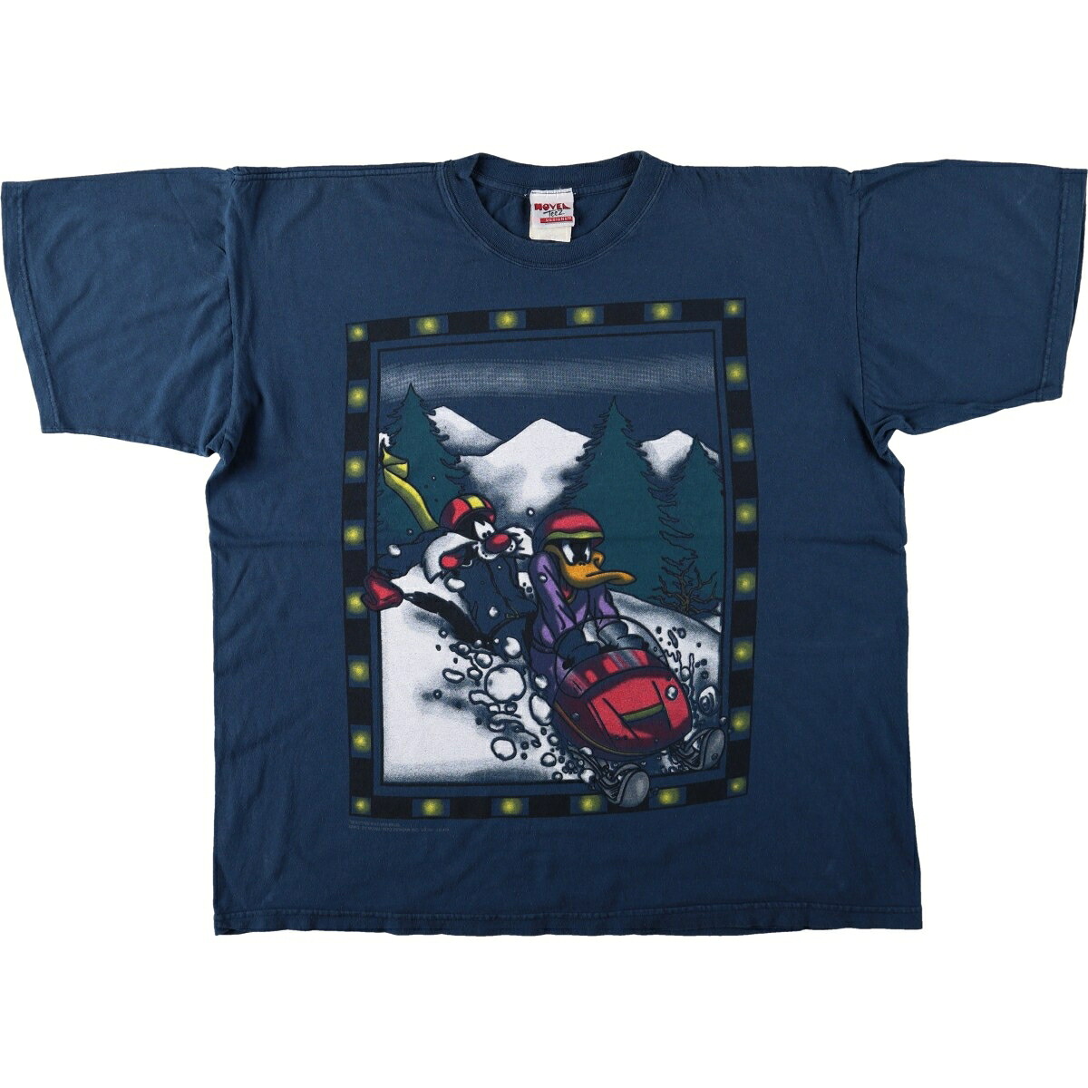 Novel Teez LOONEY TUNES ルーニーテューンズ  キャラクタープリントTシャツ