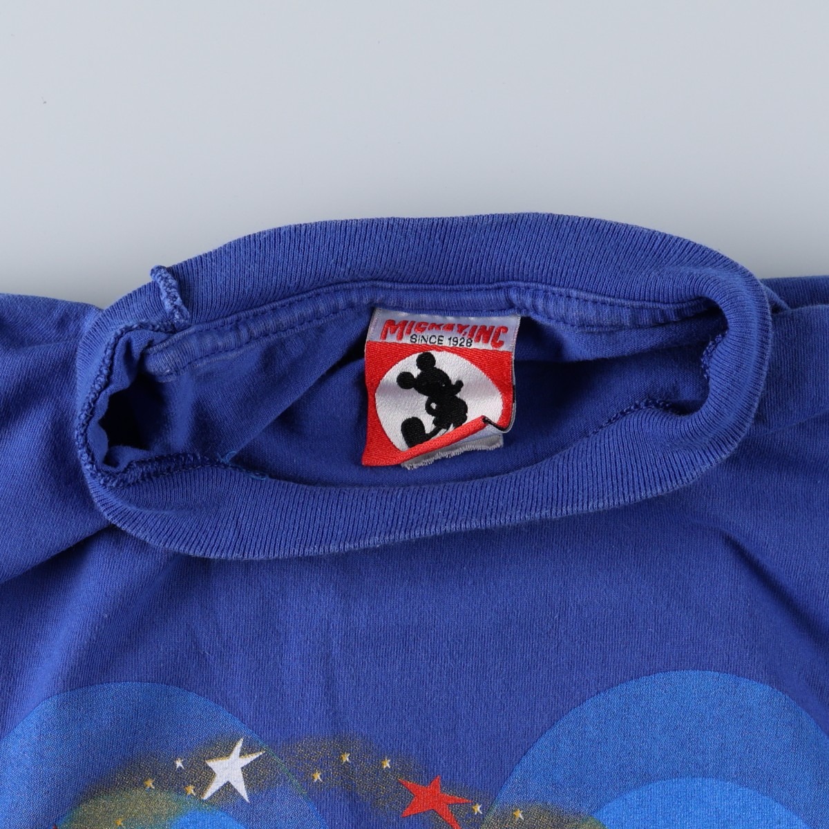 DISNEY ディズニー MICKEY MOUSE ミッキーマウス ファンタジア キャラクタープリントTシャツ