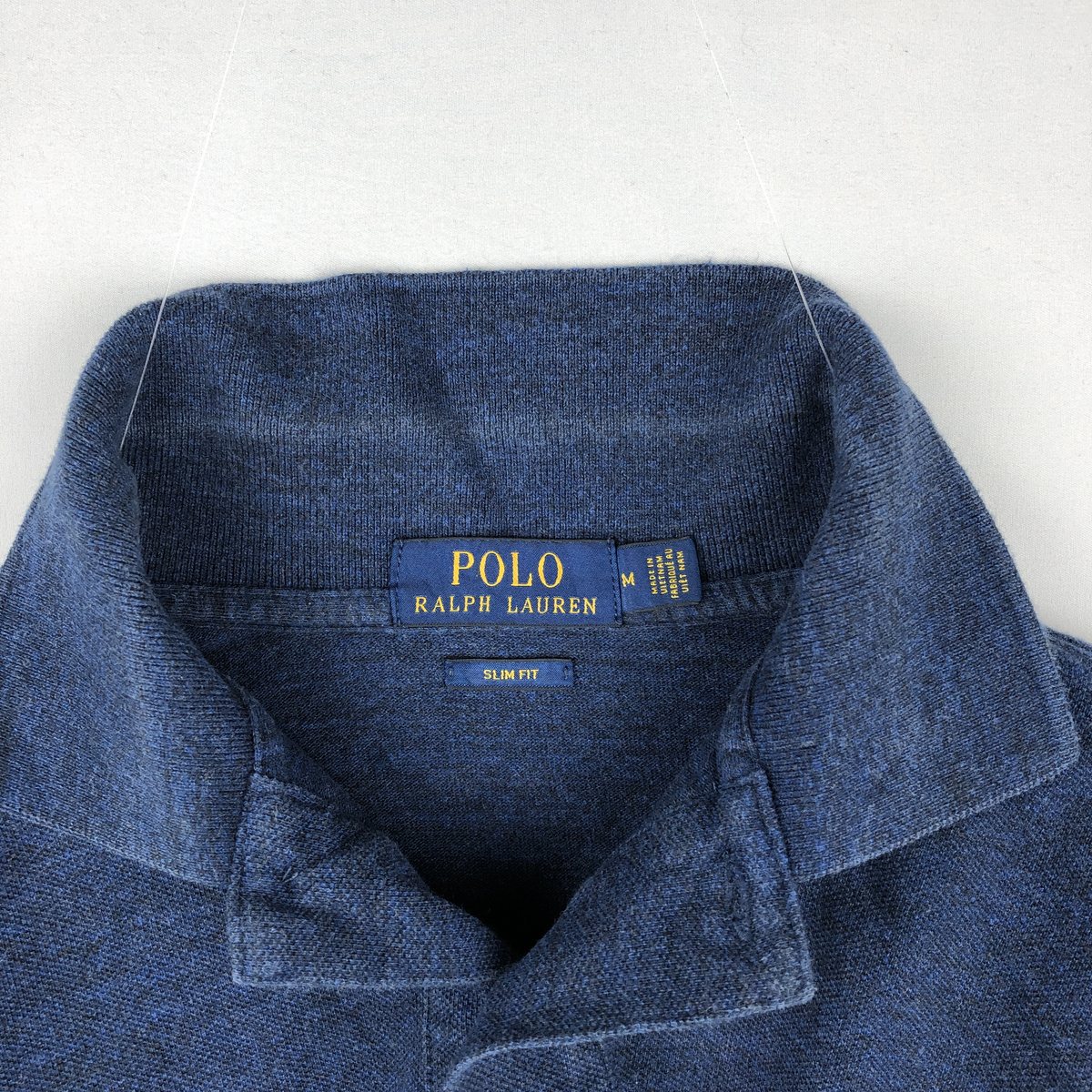 Ralph Lauren/ラルフローレン SLIM FIT スリムフィット 長袖 ポロシャツ