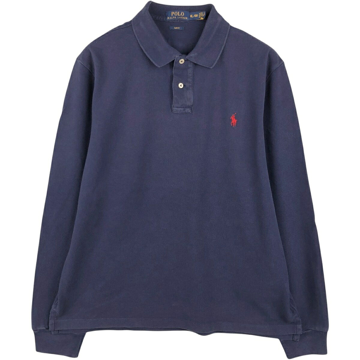 Ralph Lauren/ラルフローレン POLO RALPH LAUREN SLIM FIT 長袖 ポロシャツ
