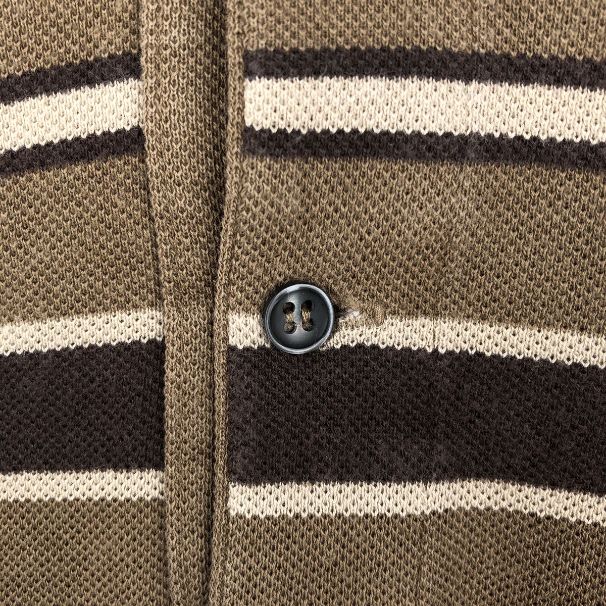 LACOSTE/ラコステ 長袖 ボーダー ポロシャツ