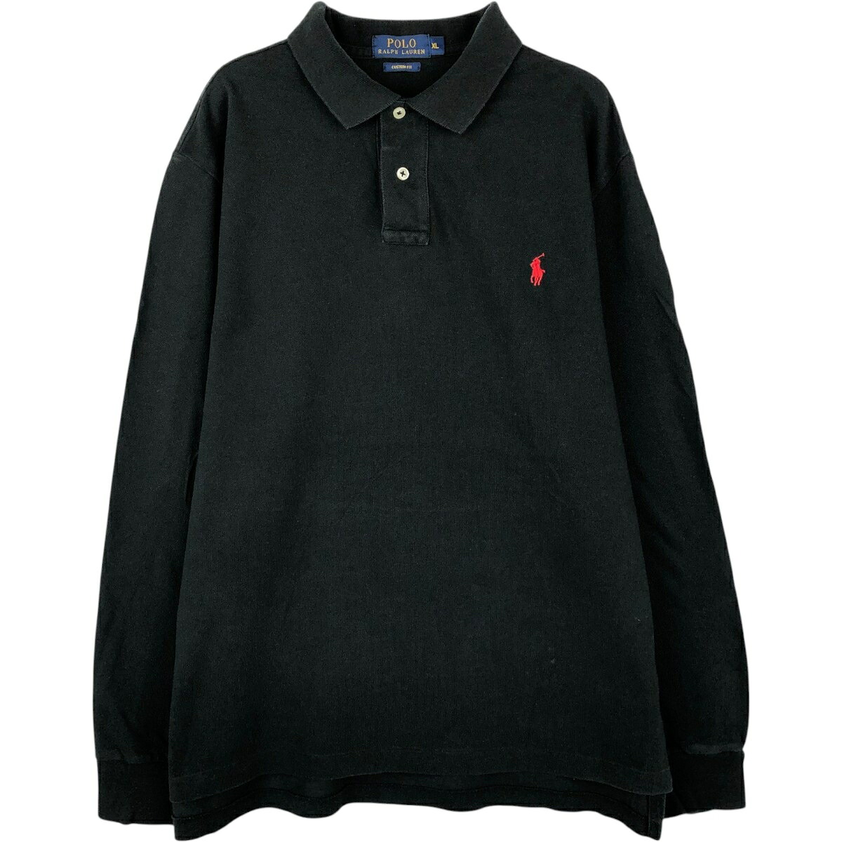 Ralph Lauren/ラルフローレン CUSTOM FIT 長袖 ポロシャツ