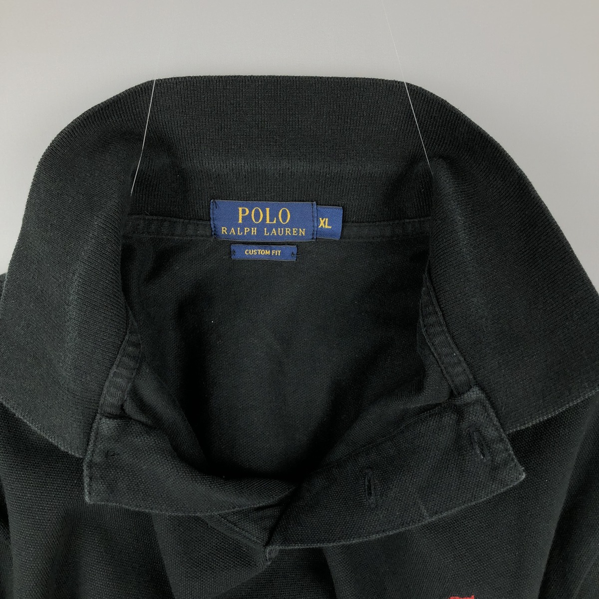 Ralph Lauren/ラルフローレン CUSTOM FIT 長袖 ポロシャツ