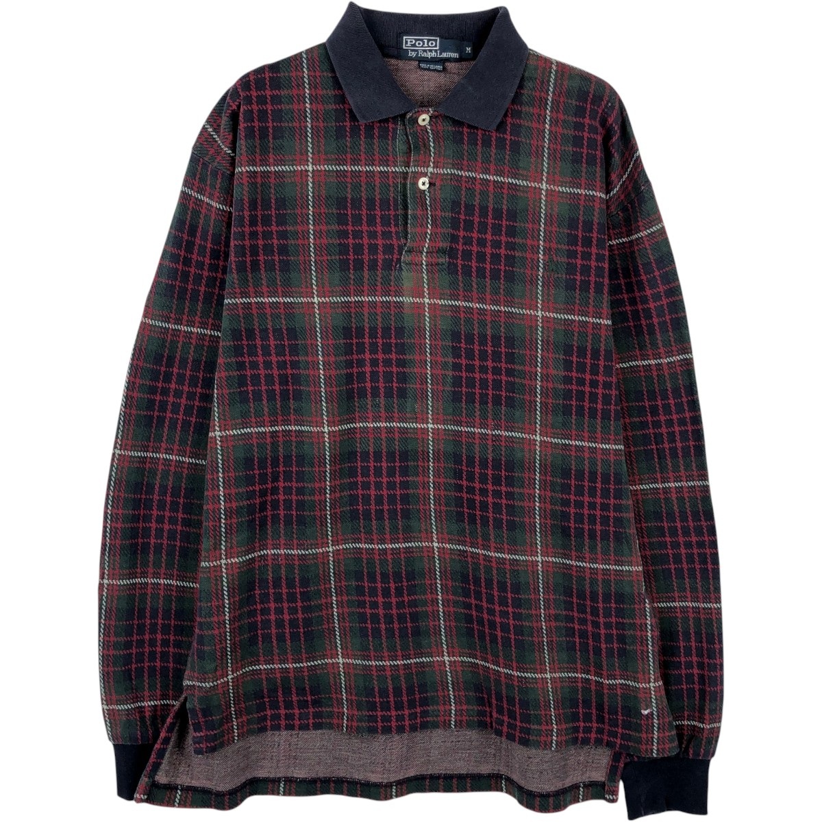 Ralph Lauren/ラルフローレン POLO by Ralph Lauren 長袖 チェック ポロシャツ
