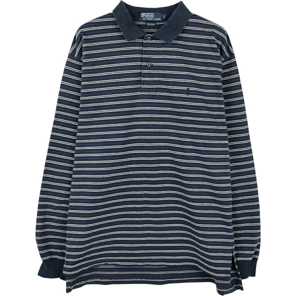 Ralph Lauren/ラルフローレン POLO by Ralph Lauren 長袖 ボーダー ポロシャツ