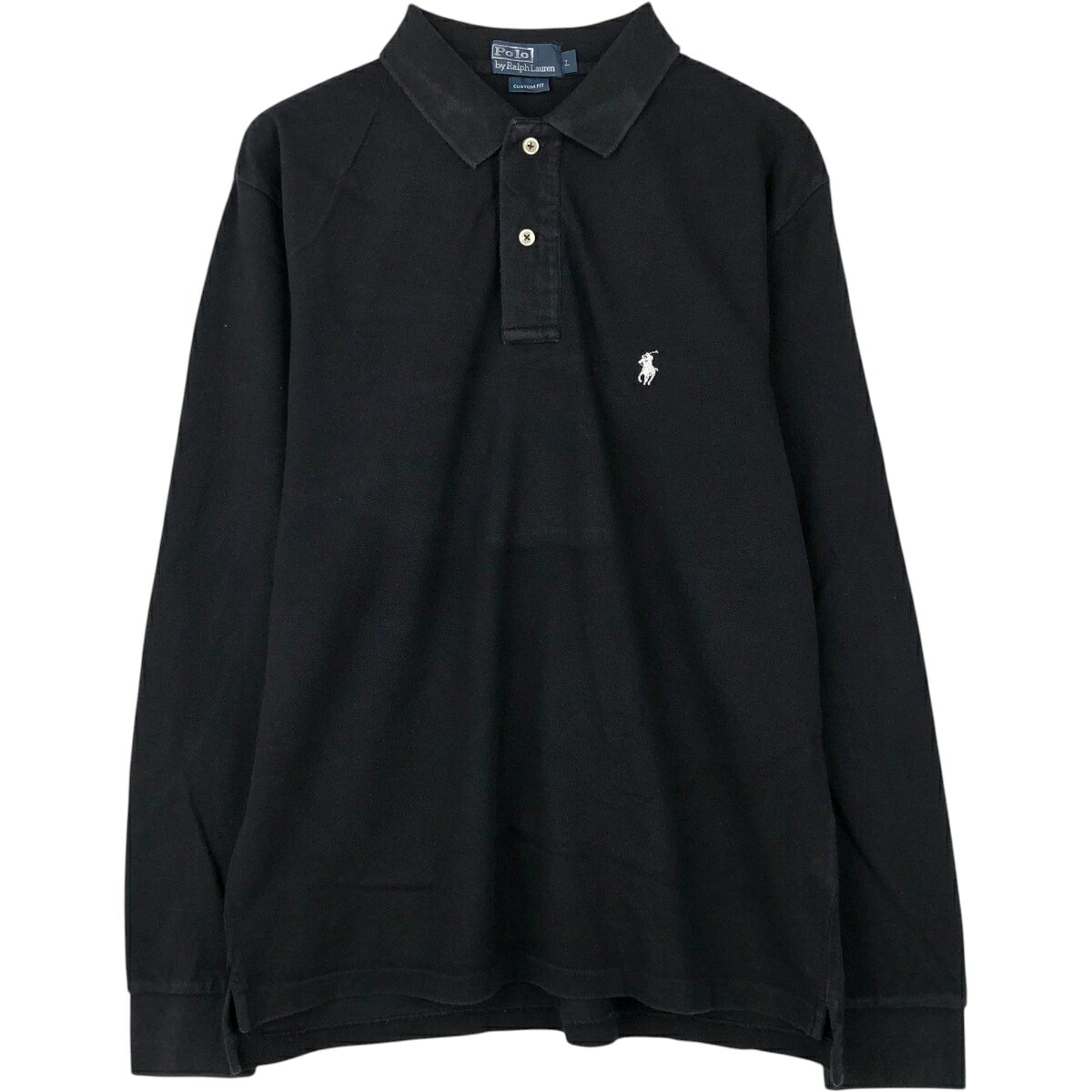 Ralph Lauren/ラルフローレン POLO by Ralph Lauren CUSTOM FIT 長袖 ポロシャツ
