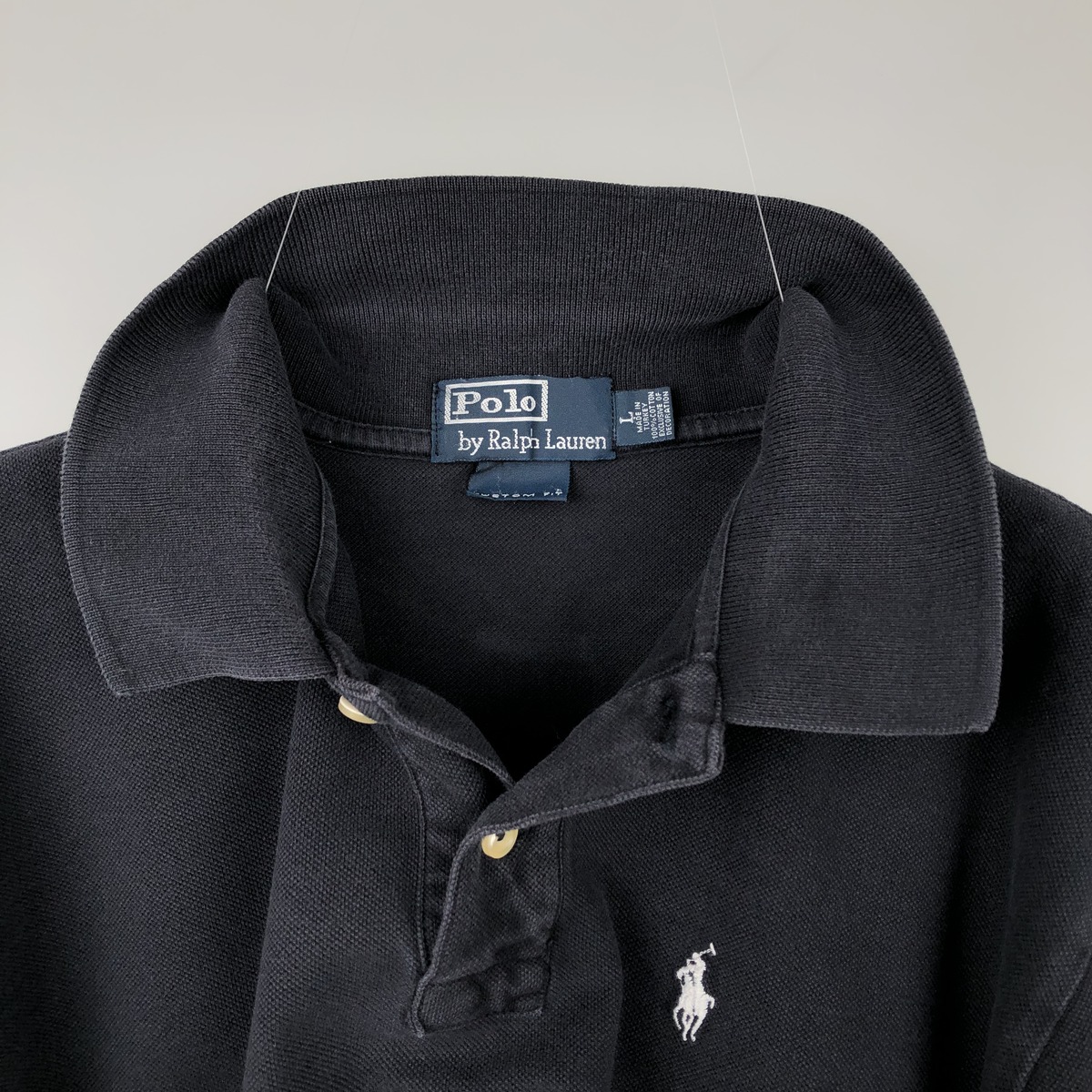 古着 ラルフローレン Ralph Lauren POLO by Ralph Lauren CUSTOM FIT 長袖 ポロシャツ メンズL相当 /eaa667196 【中古】 【260830】