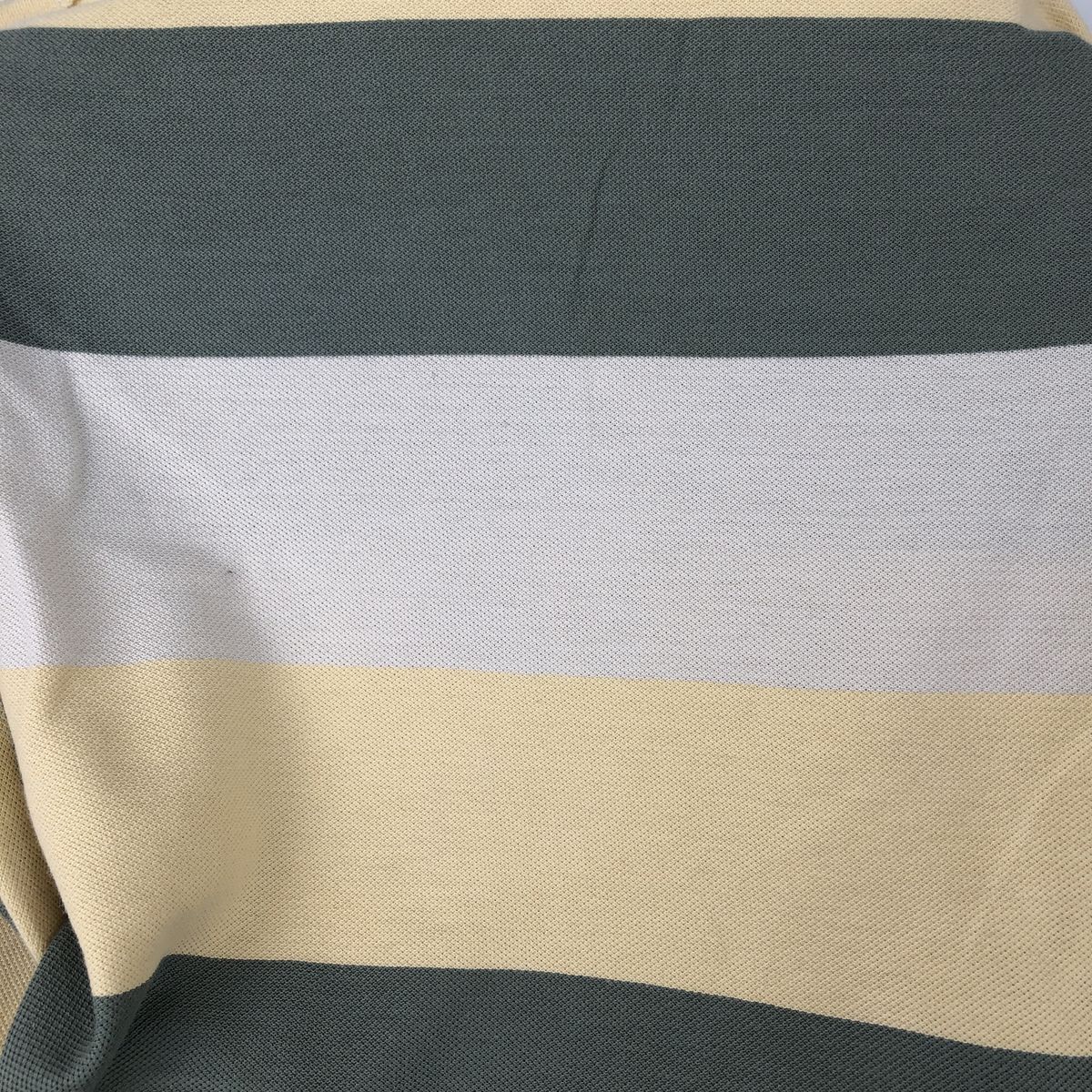 LACOSTE/ラコステ 長袖 ボーダー ポロシャツ
