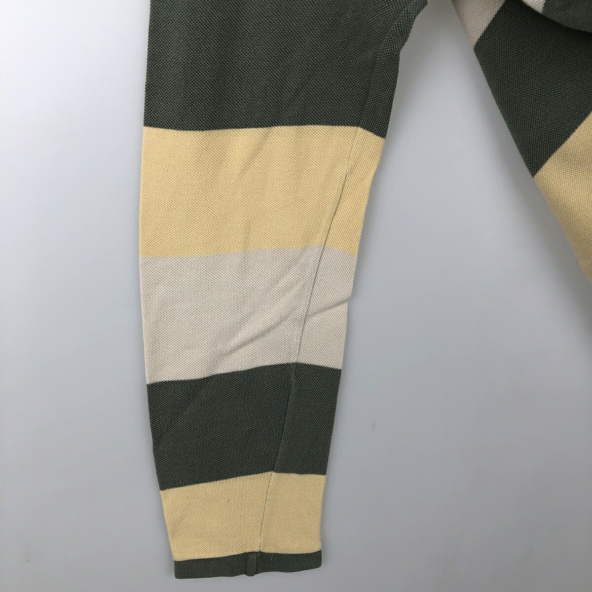 LACOSTE/ラコステ 長袖 ボーダー ポロシャツ
