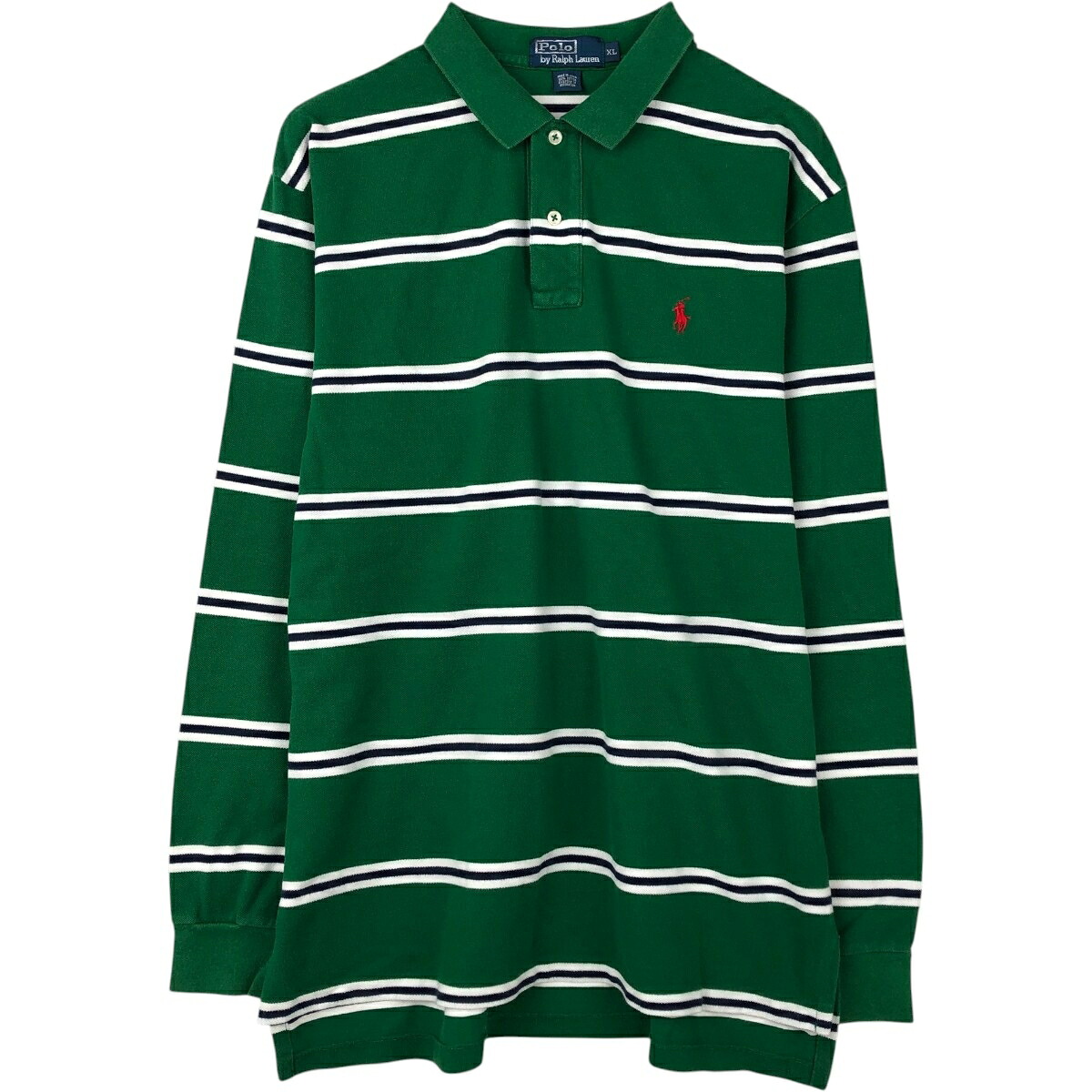Ralph Lauren/ラルフローレン POLO by Ralph Lauren 長袖 ボーダー ポロシャツ