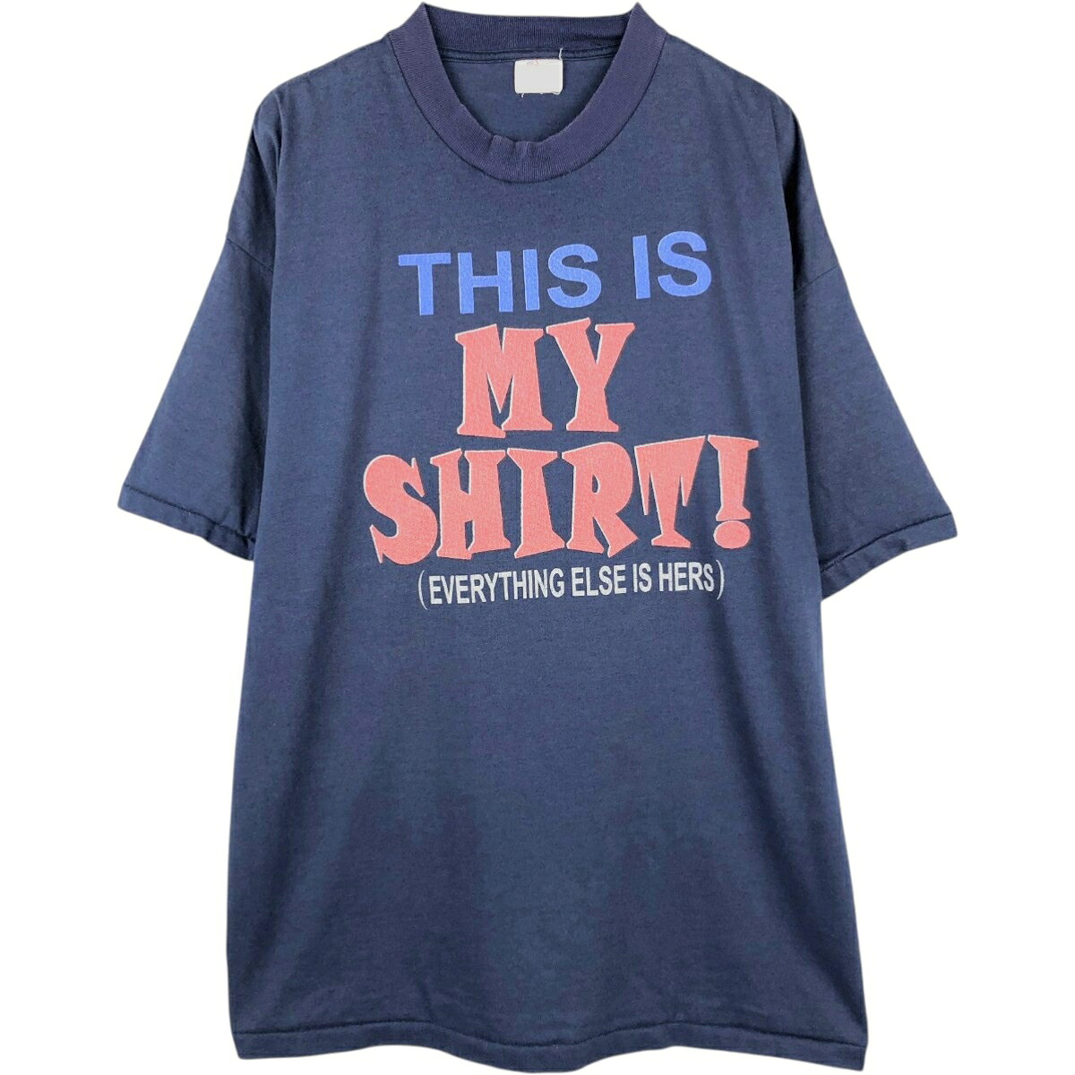 American Sportswear メッセージプリントTシャツ