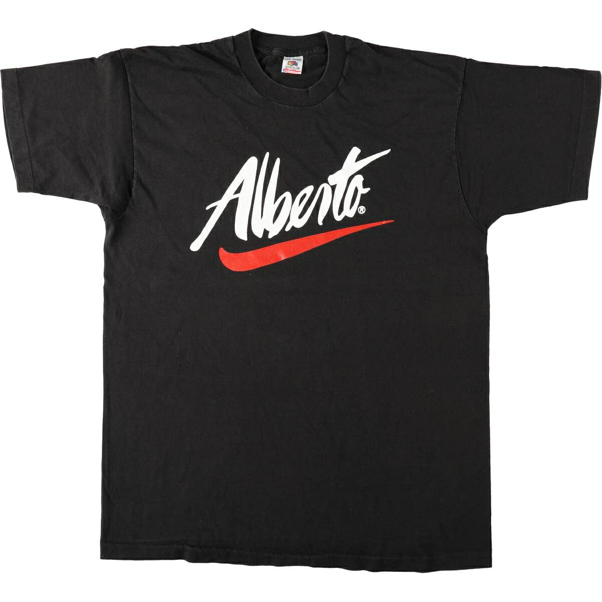 FRUIT OF THE LOOM/フルーツオブザルーム ALBERTO アドバタイジングTシャツ