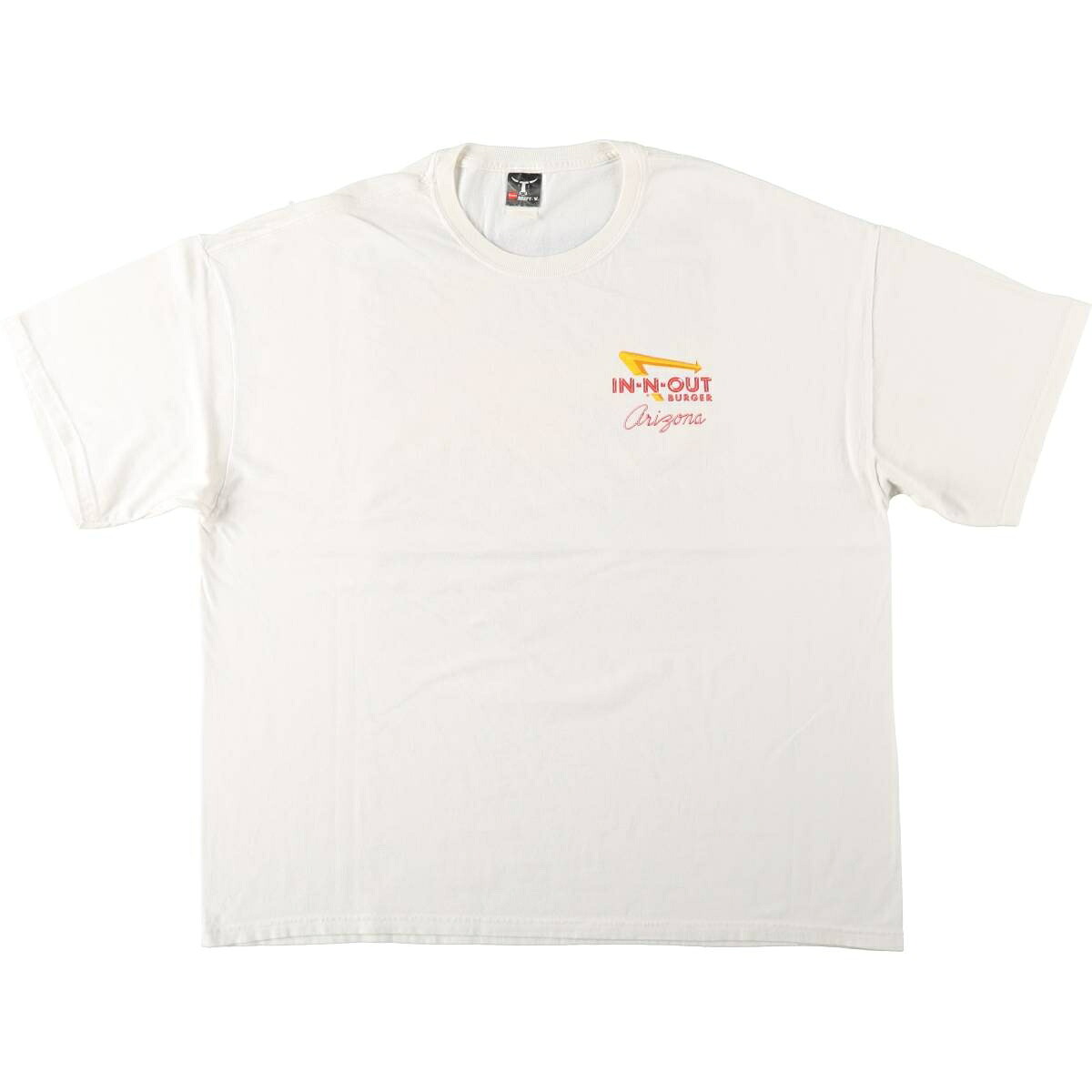 Hanes/ヘインズ BEEFY-T IN-N-OUT BURGER インアンドアウトバーガー アドバタイジングTシャツ