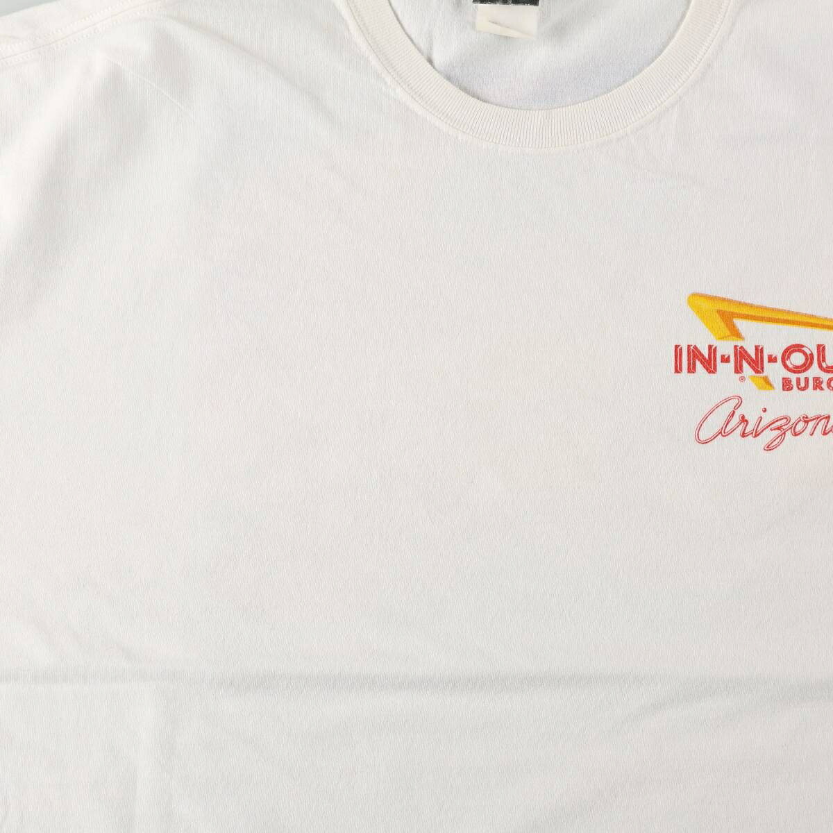 古着 ヘインズ Hanes BEEFY-T IN-N-OUT BURGER インアンドアウトバーガー アドバタイジングTシャツ メンズXXL相当 /eaa667307 【中古】 【260822】