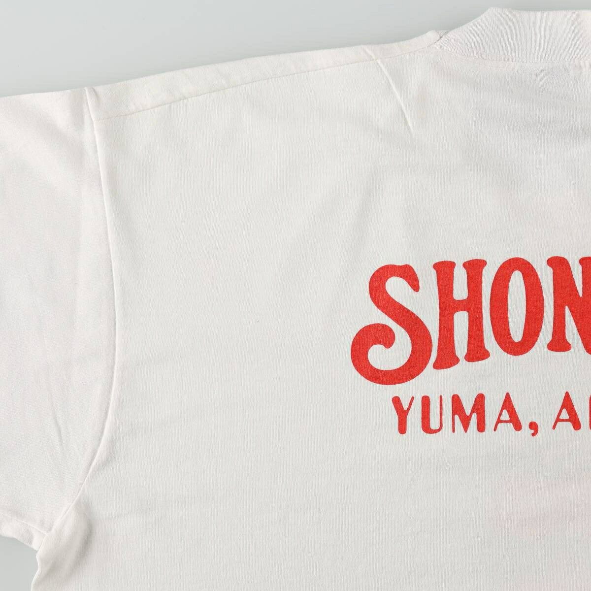 古着 90年代 フルーツオブザルーム FRUIT OF THE LOOM BEST SHONEY’S アドバタイジングTシャツ USA製 メンズXL相当 ヴィンテージ /eaa667309 【中古】 【260822】