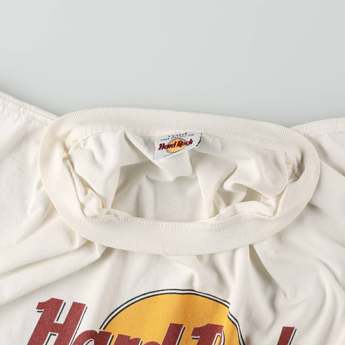 古着 HARD ROCK CAFE ハードロックカフェ アドバタイジングTシャツ USA製 メンズXL相当 /eaa667311 【中古】 【260822】