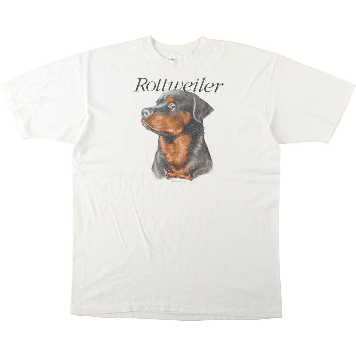 Hanes/ヘインズ Fifty-Fifty 青タグ アニマルTシャツ