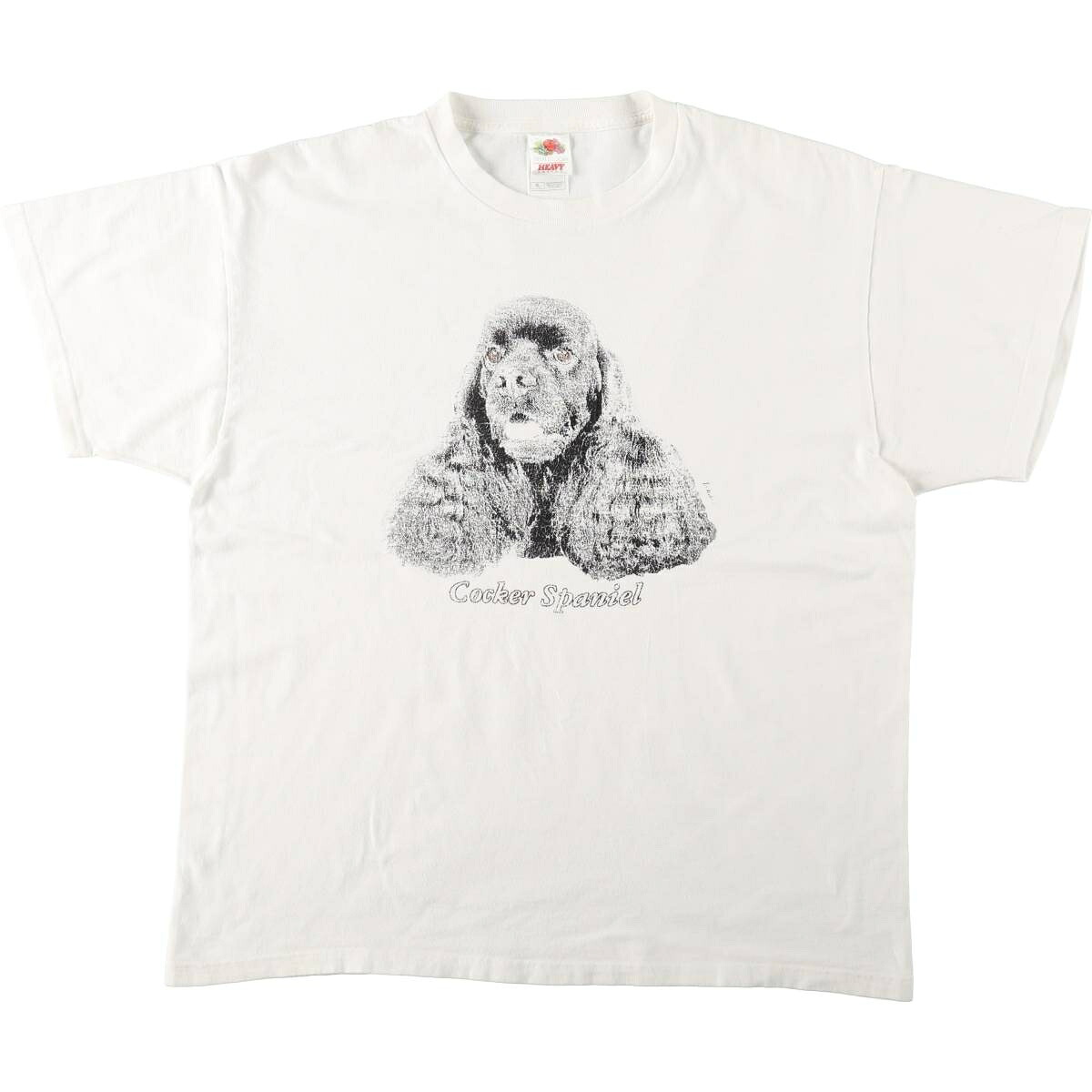 FRUIT OF THE LOOM/フルーツオブザルーム COCKER SPANIEL コッカースパニエル アニマルTシャツ