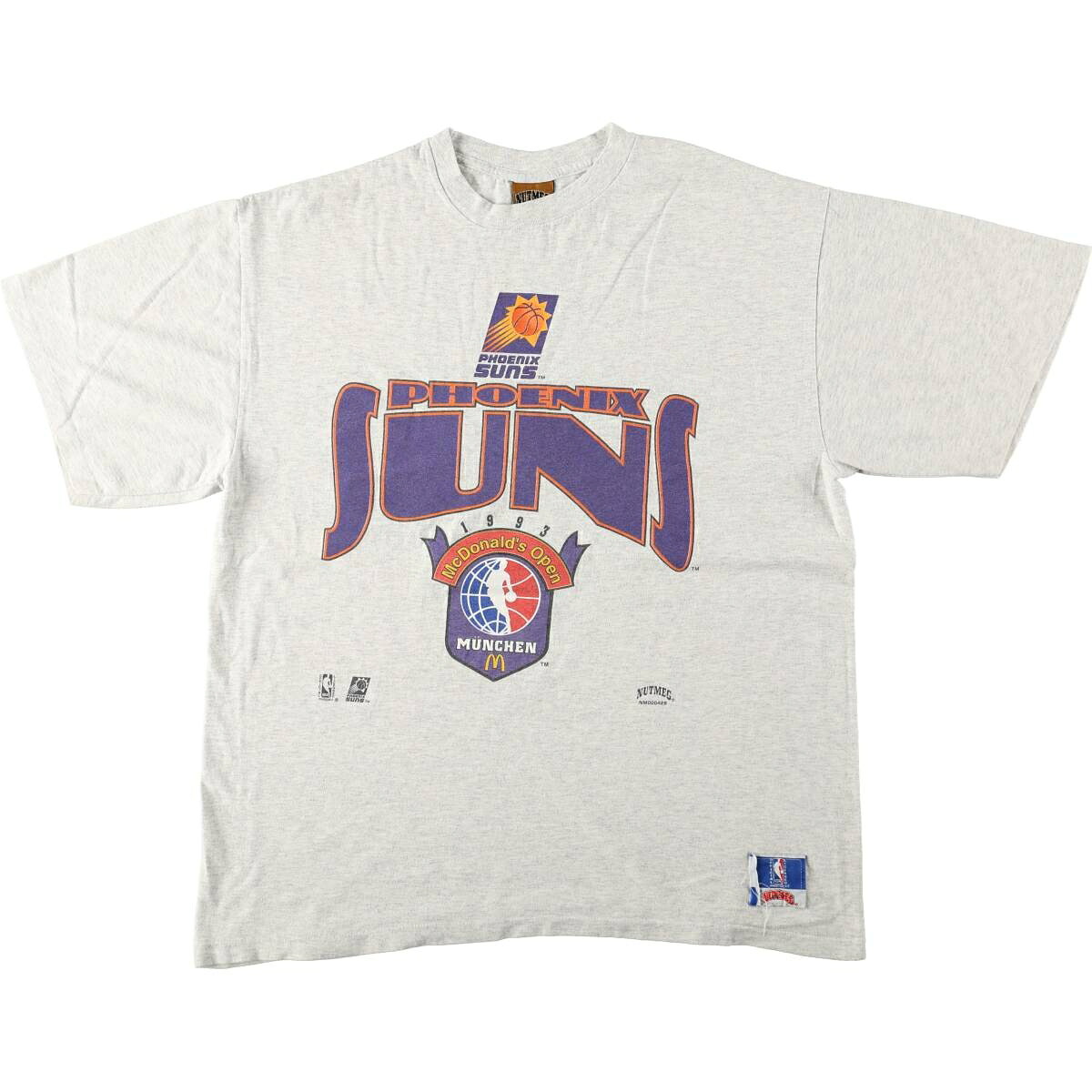 NUTMEG NBA PHOENIX SUNS フェニックスサンズ スポーツプリントTシャツ