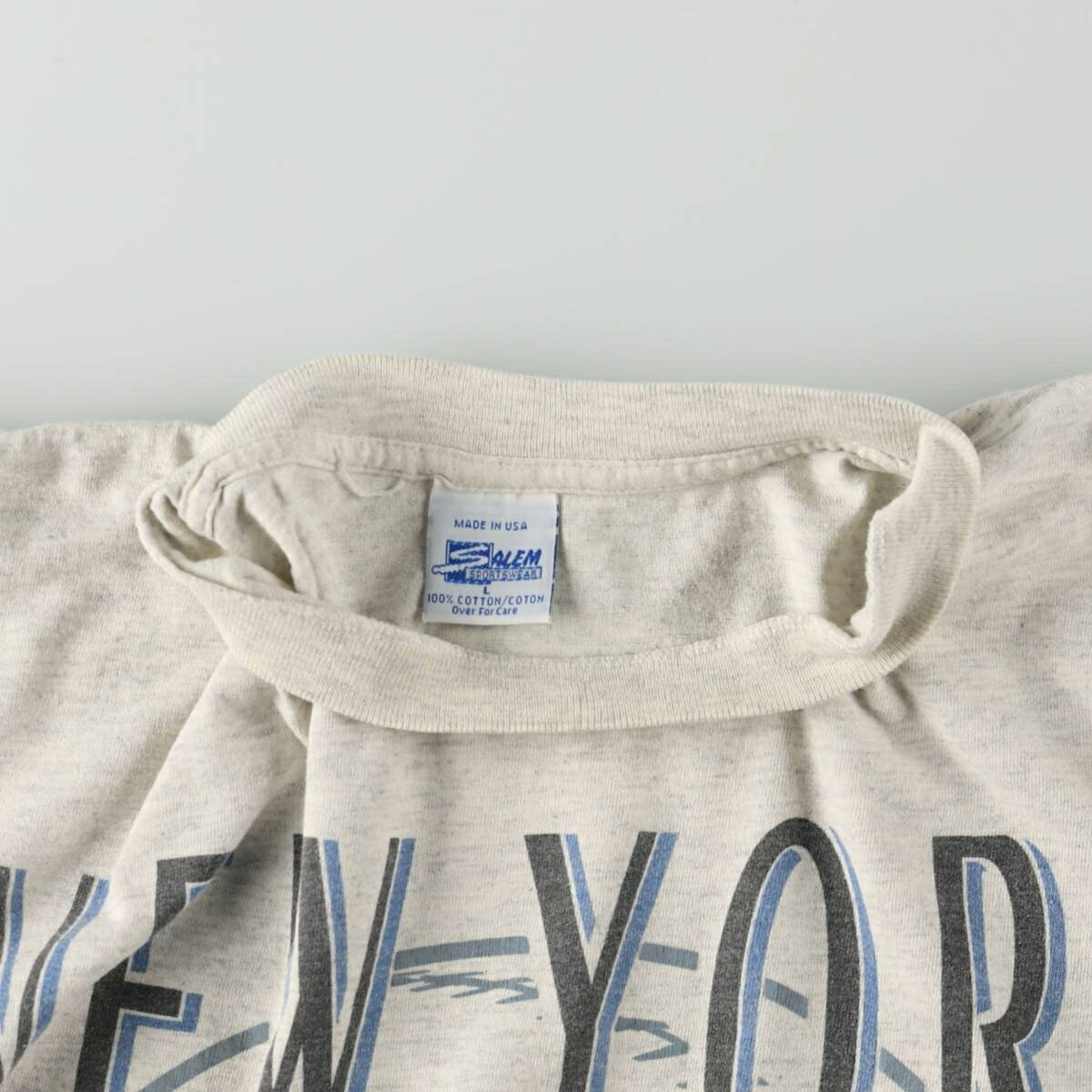 古着 90年代 SALEM MLB NEW YORK YANKEES ニューヨークヤンキース スポーツプリントTシャツ USA製 メンズL相当 ヴィンテージ /eaa667348 【中古】 【260816】