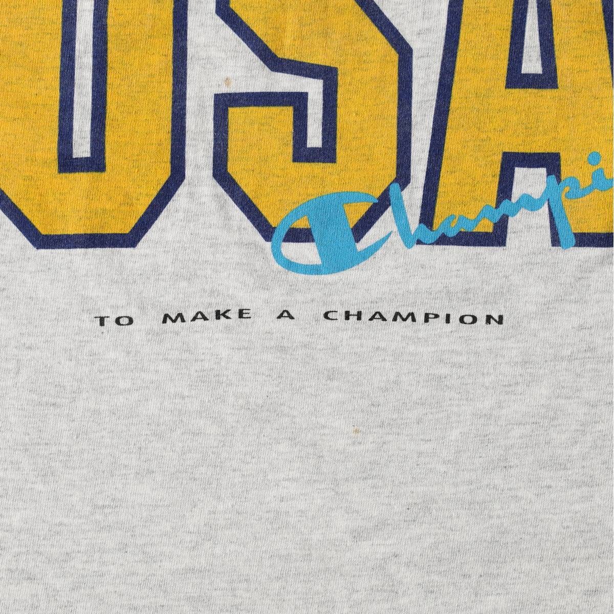 古着 80年代 チャンピオン Champion プリントTシャツ USA製 メンズL相当 ヴィンテージ /eaa667356 【中古】 【260816】