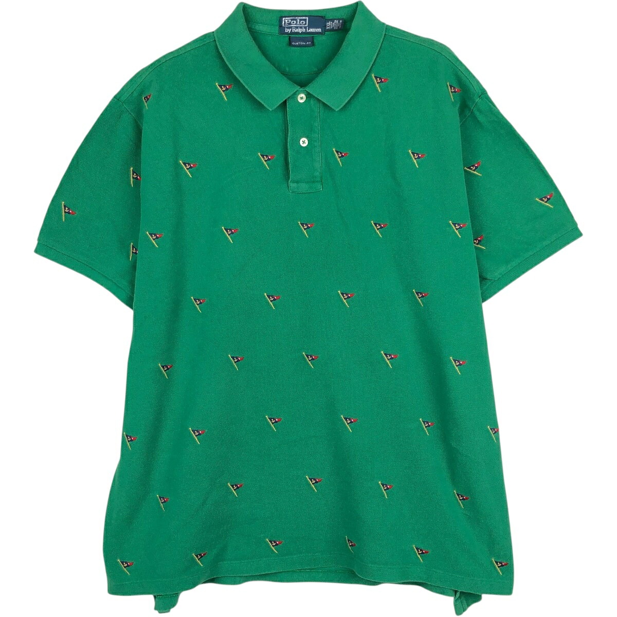Ralph Lauren/ラルフローレン POLO by Ralph Lauren CUSTOM FIT 長袖 ポロシャツ