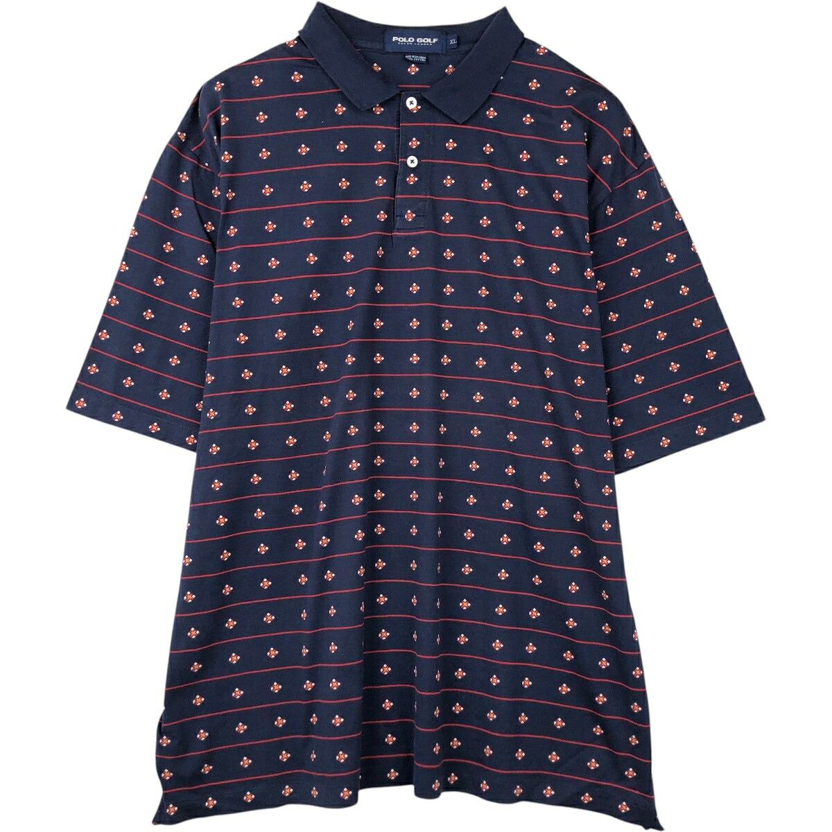 Ralph Lauren/ラルフローレン POLO GOLF ポロゴルフ 半袖 ボーダー ポロシャツ