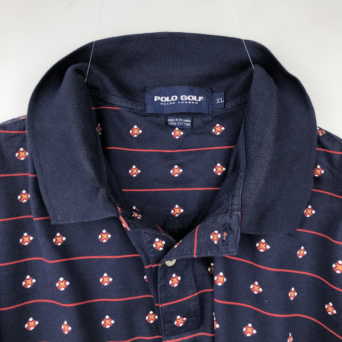 Ralph Lauren/ラルフローレン POLO GOLF ポロゴルフ 半袖 ボーダー ポロシャツ